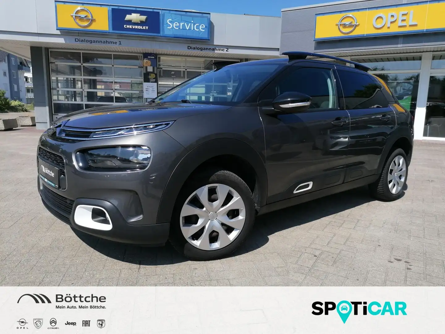 Citroen C4 Cactus Feel 1.2 12V e-THP Allw/Radio/Shz/Klima/Bluetooth Grau - 1