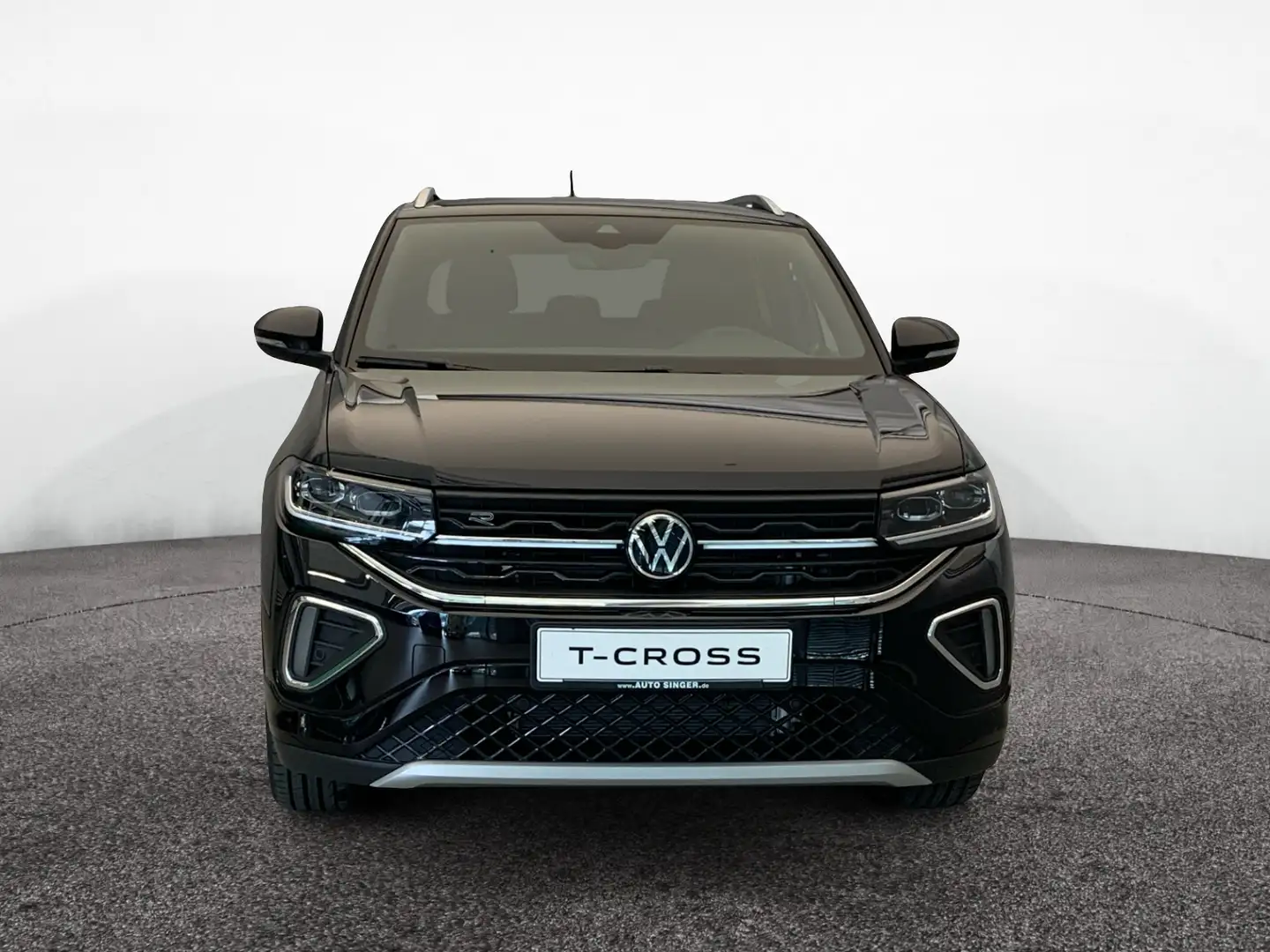 Volkswagen T-Cross R-Line 1.0 TSI DSG AHK*NAVI*MATRIX*ACC* Schwarz - 2