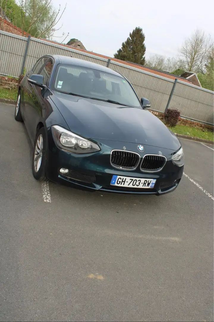 BMW 116 116i 136 ch Bleu - 1