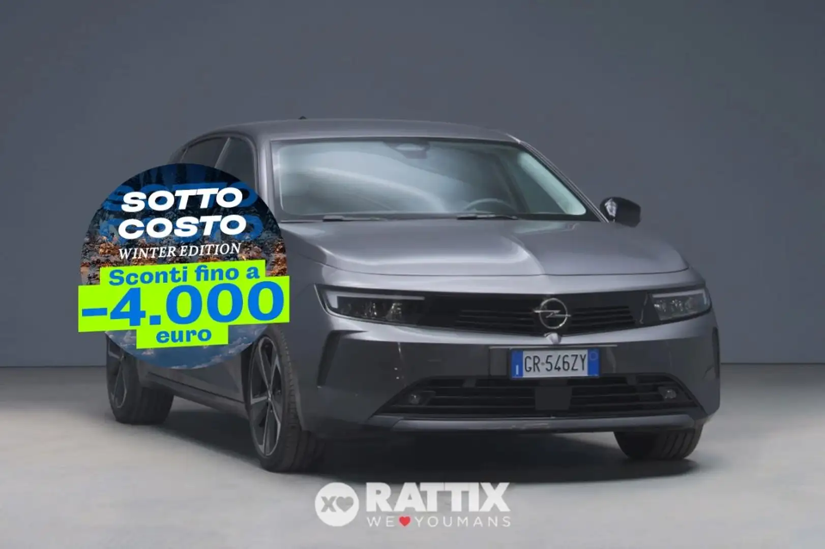 Opel Astra 1.2 130CV GS AT8 Gris - 1