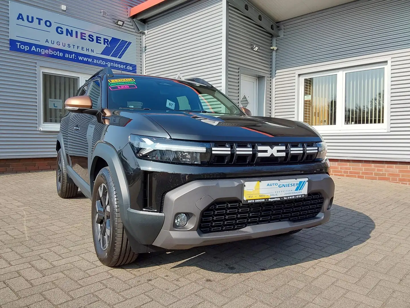 Dacia Duster 1.6 E-TECH Hybrid Extreme APP/LED/KAM/PDC/SHZ 1... Nero - 1