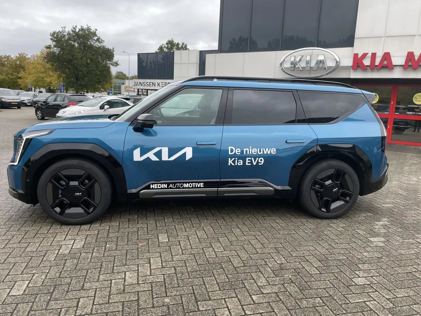 Kia EV9 Launch Edition GT-Line AWD 100 kWh LET OP ALLEEN B Blauw - 2