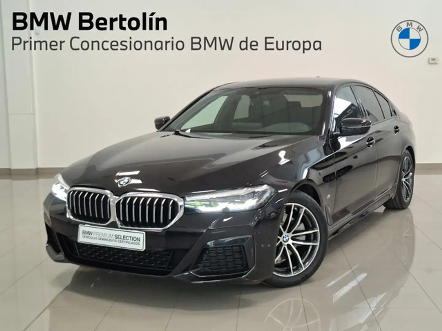 BMW 520 520dA Zwart - 1