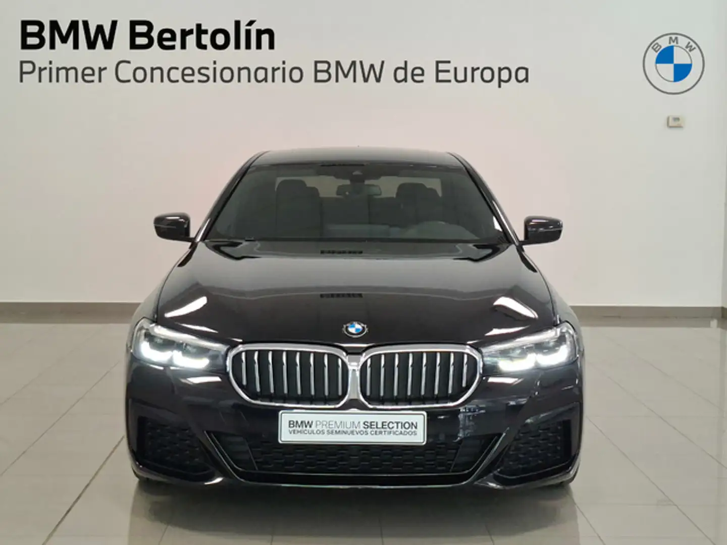 BMW 520 520dA Zwart - 2