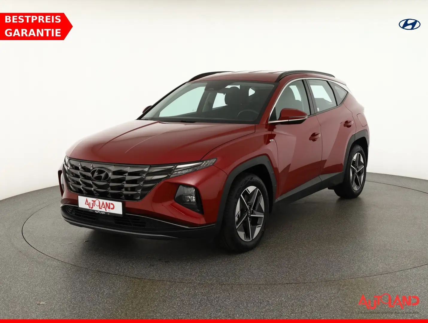 Hyundai TUCSON 1.6 CRDi DCT 4WD LED Navi DAB Kamera DAB Rouge - 1