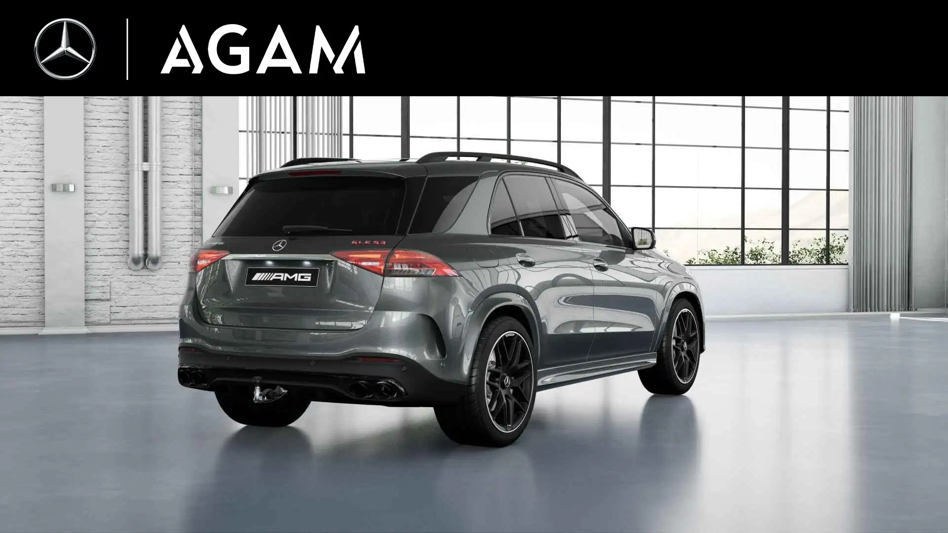 Mercedes-Benz GLE 53 AMG Hybrid 4MATIC+ Night Edition Gri - 2