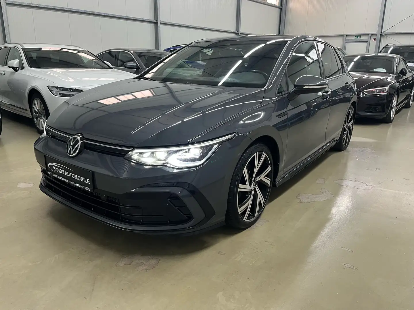 Volkswagen Golf R-Line2.0 TDI Kamera LED ACC Navi AHK SHZ Gris - 1