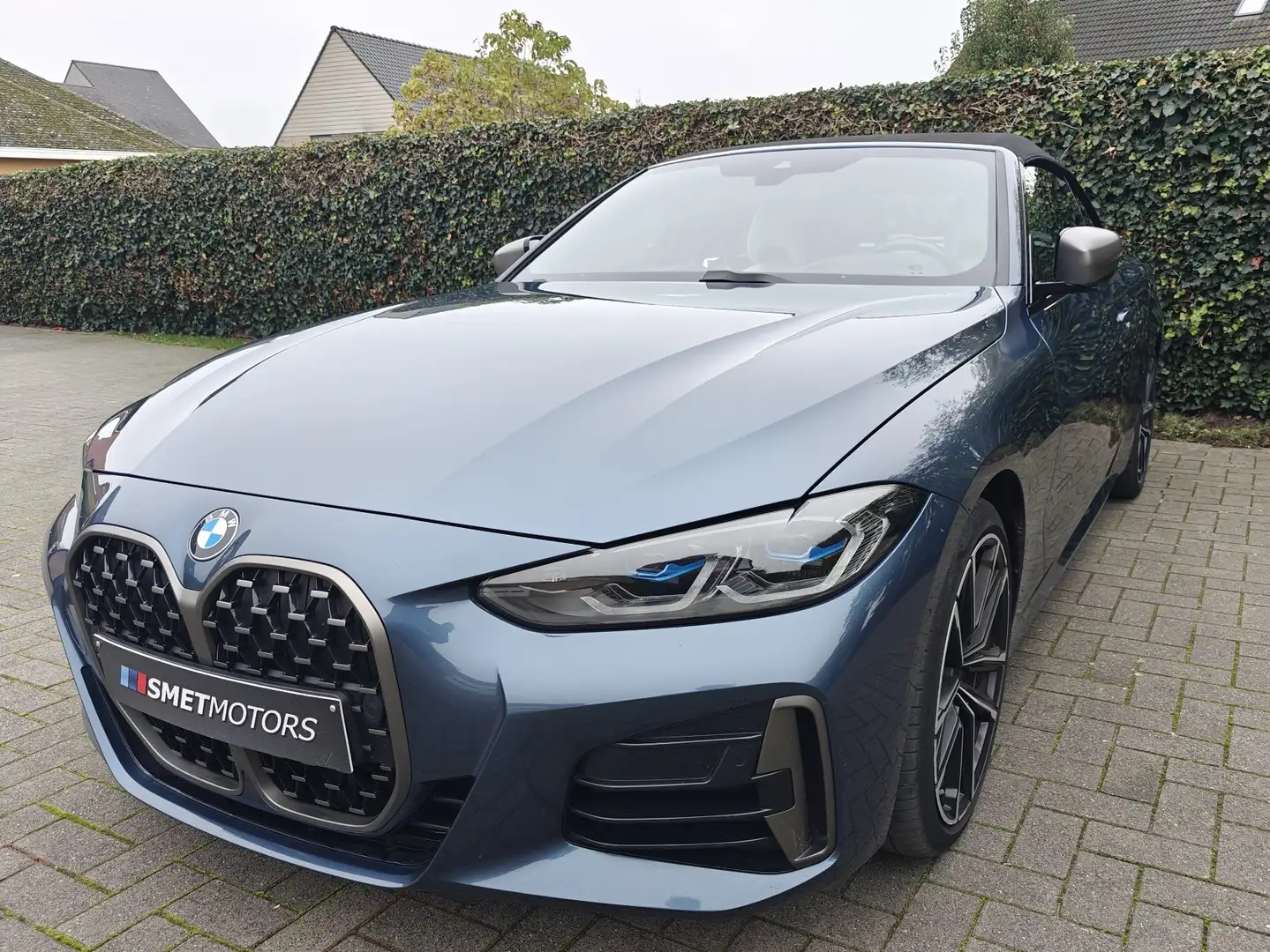 BMW 440 Cabrio M440iXA Automaat/full-option !!! Синій - 2