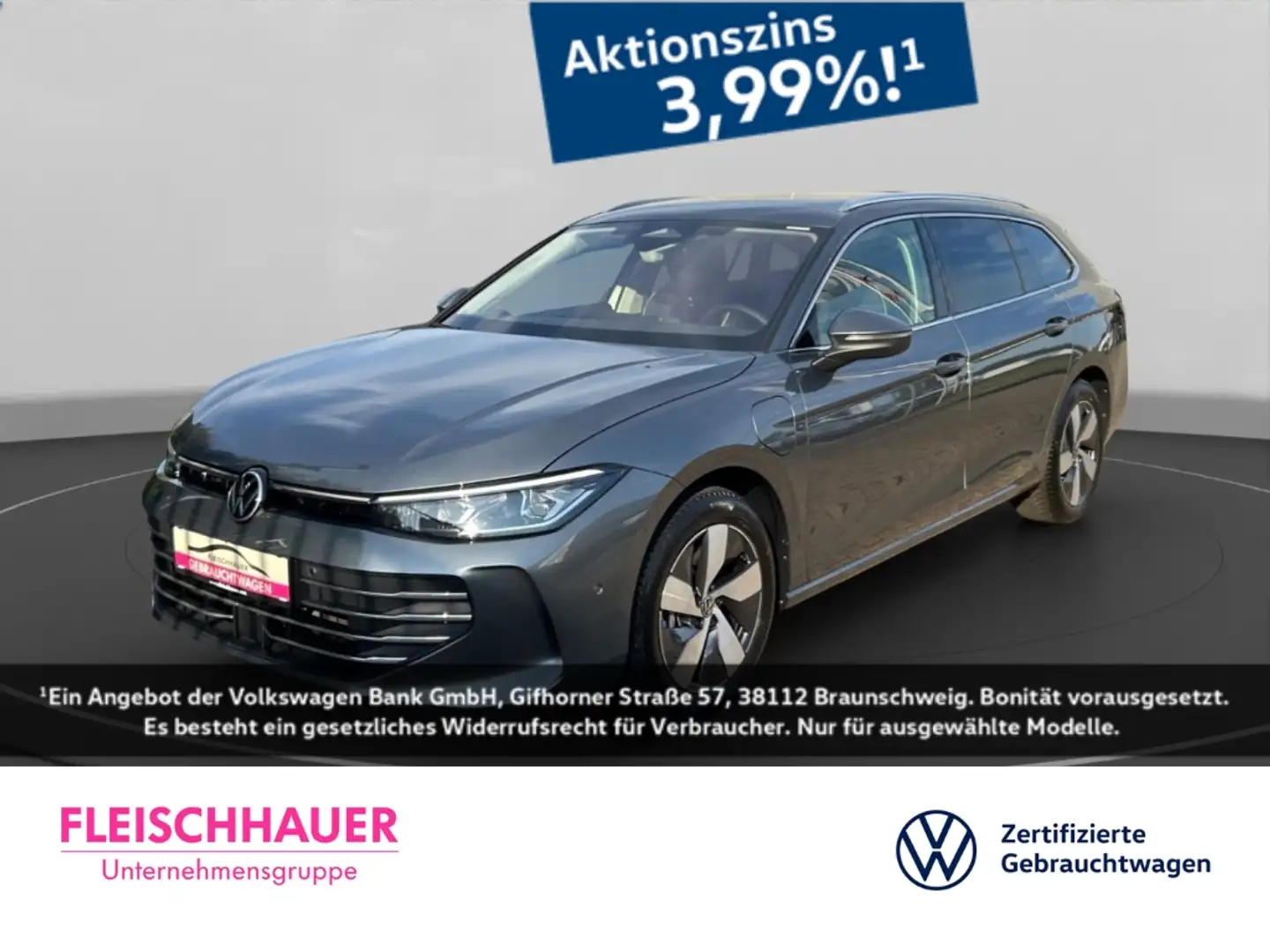 Volkswagen Passat Variant 1.5 TSI eHybrid Buisness+MATRIX Grau - 1