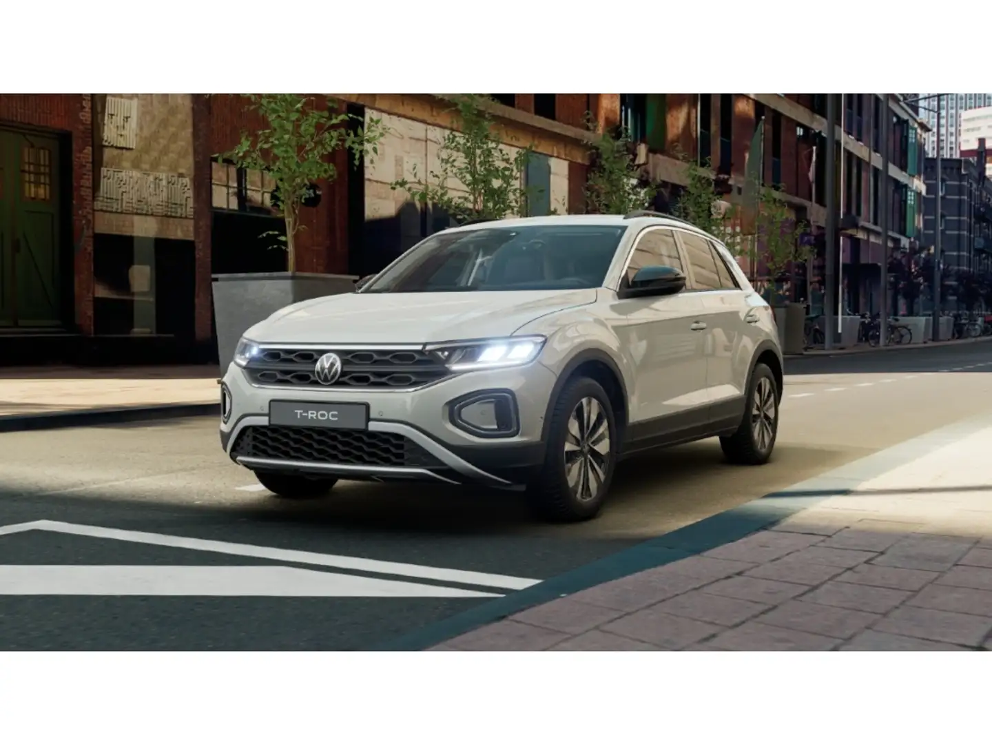 Volkswagen T-Roc 1.5TSI DSG Goal LED Navi Rear View Grau - 1