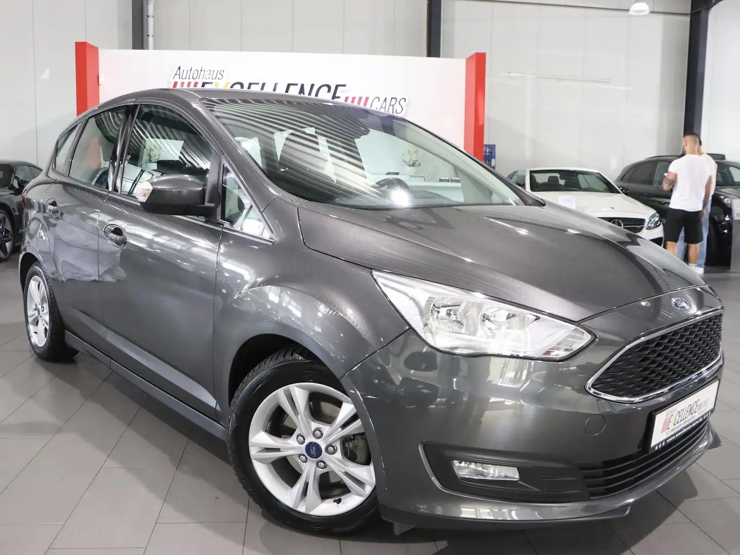 Ford C-Max 1.0 EB BUSINESS EDITION / 1.HAND / ABN.AHK Grau - 2
