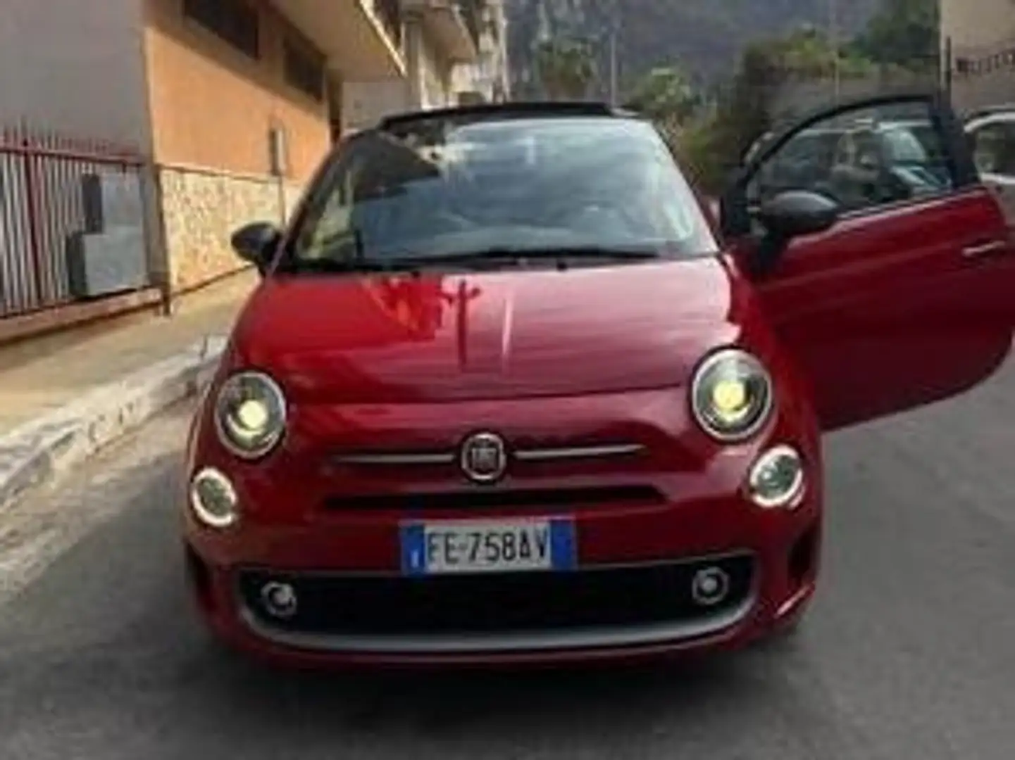 Fiat 500C 500C III 20151.2 Lounge 69cv Rosso - 1