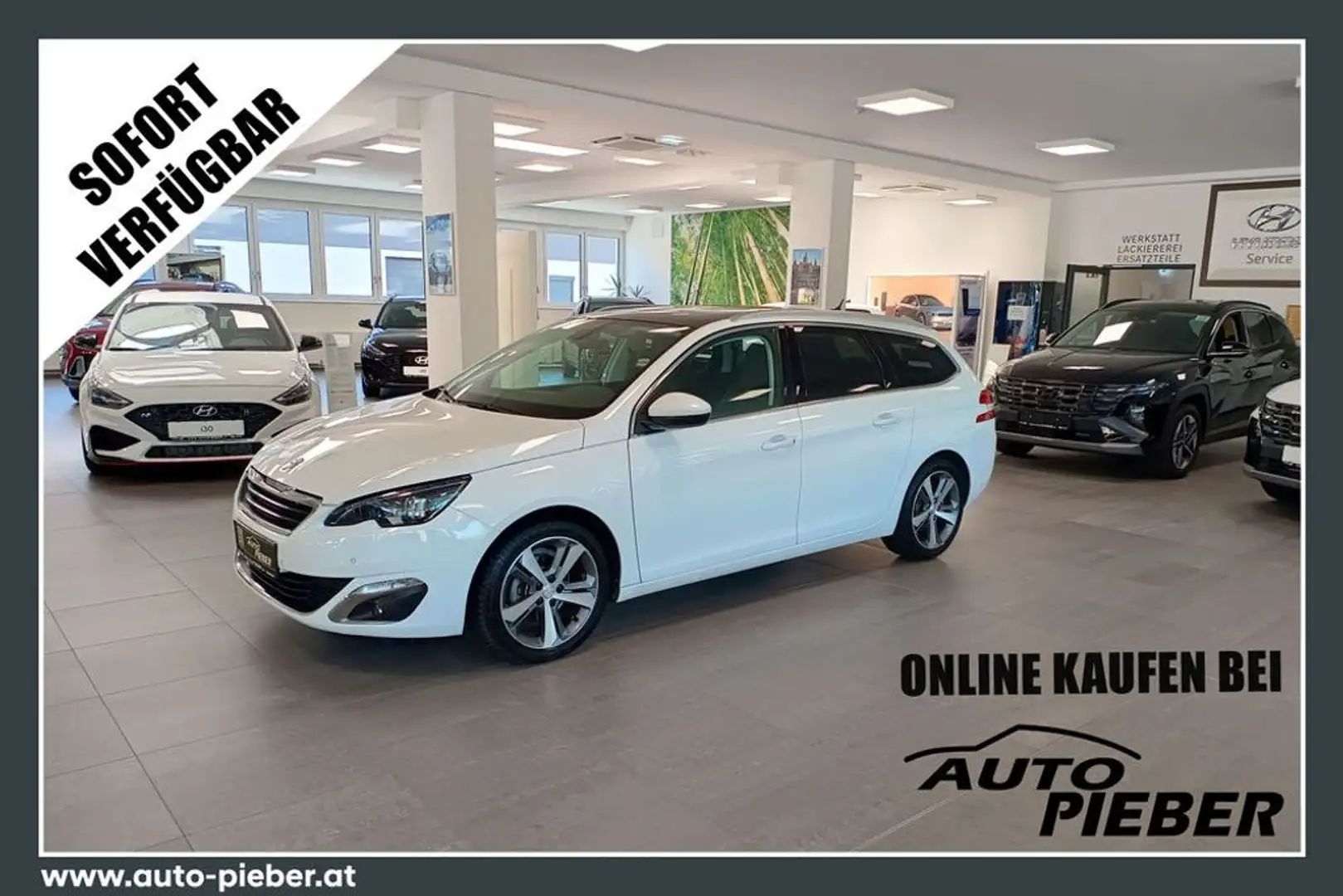 Peugeot 308 SW PureTech 130 S Blanc - 1