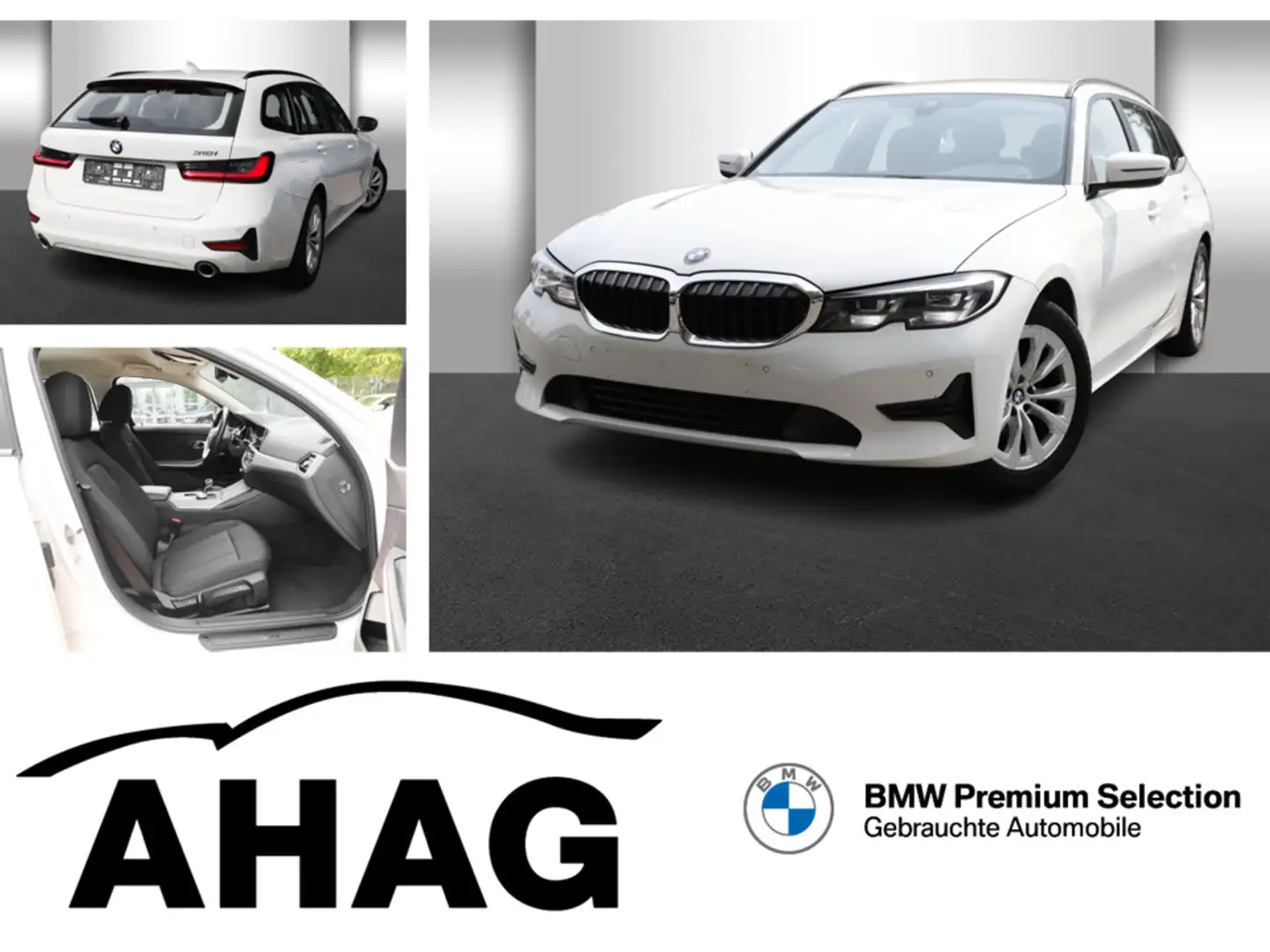 BMW 318 i Touring Advantage Auto Aut. Klimaaut. PDC Weiß - 1