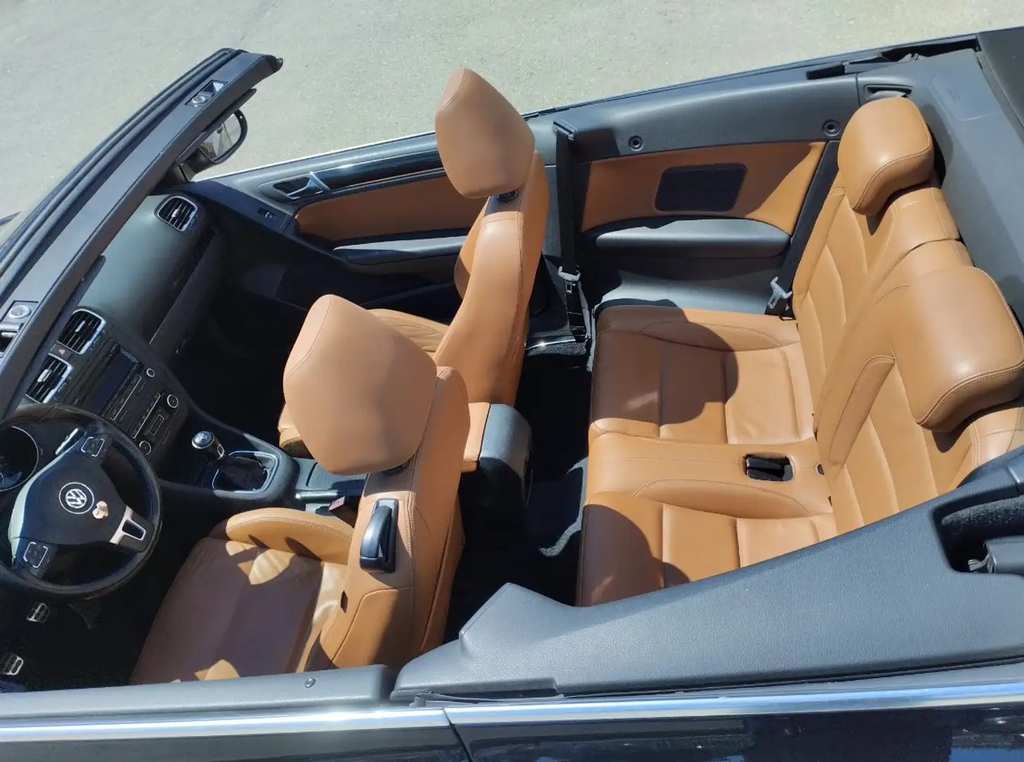 Volkswagen Golf Golf VI Cabrio Cabrio 1.6 tdi 105cv Nero - 1