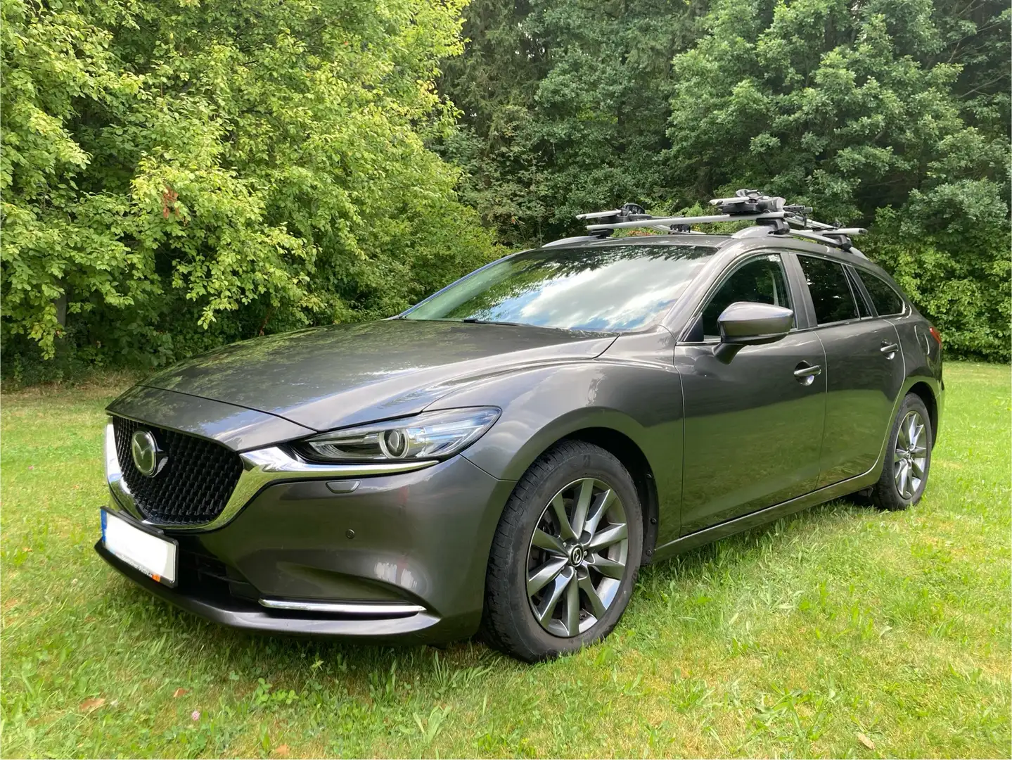 Mazda 6 Kombi SKYACTIV-D 150 i-ELOOP Exclusive-Line Grau - 2