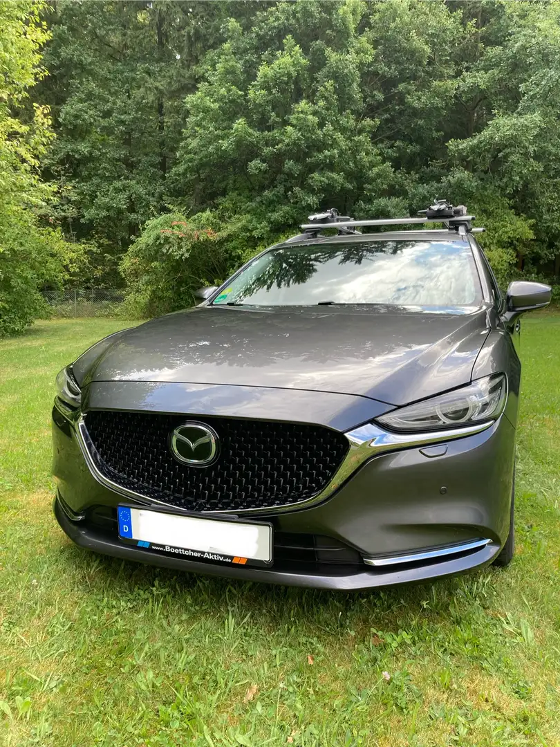 Mazda 6 Kombi SKYACTIV-D 150 i-ELOOP Exclusive-Line Grau - 1