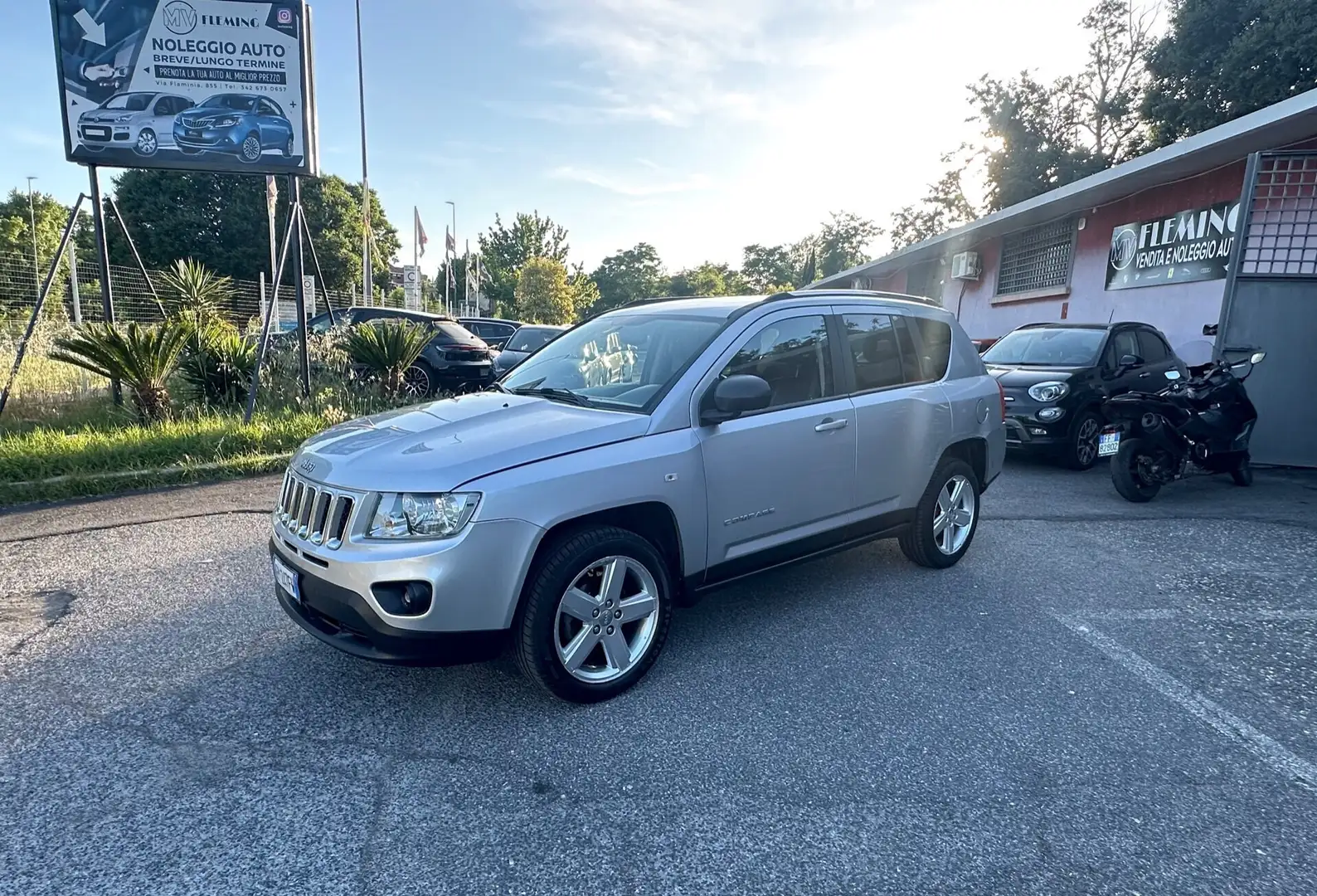 Jeep Compass 2.2 CRD Limited 4x4 Silber - 1