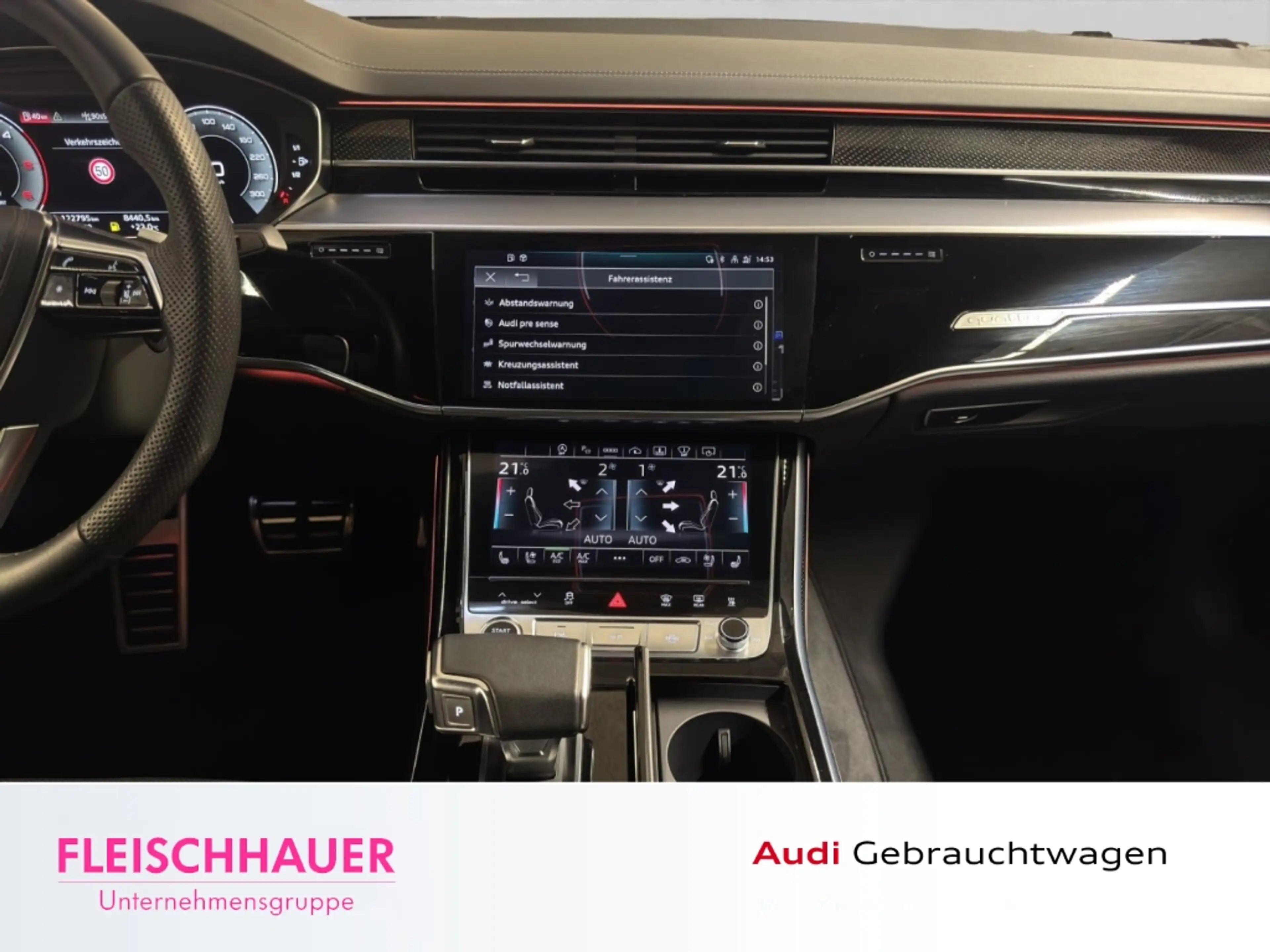 Audi A8 50 TDI quattro S line MATRIX+360+HUD+PANO+ACC+B&O+ — photo 14