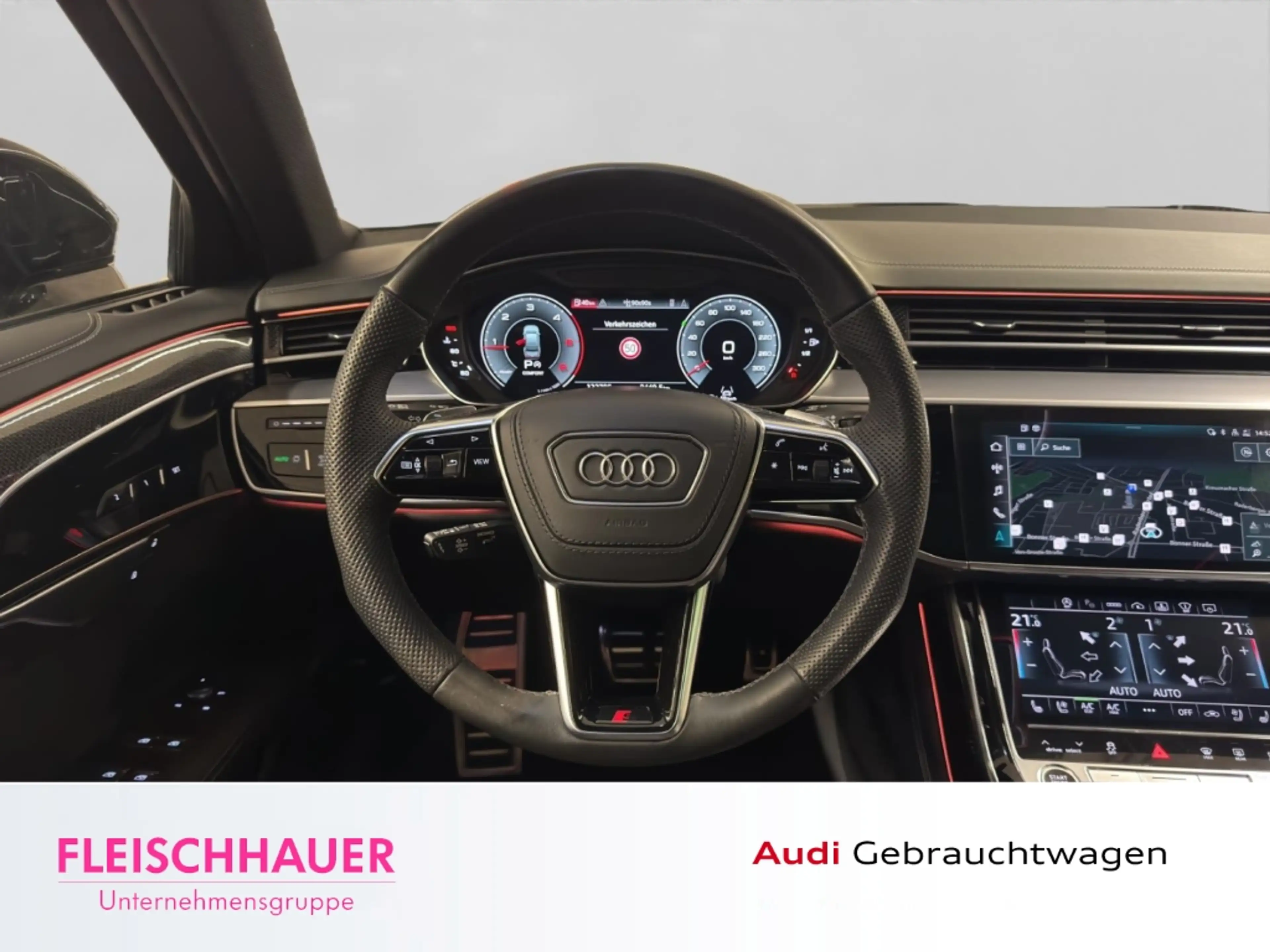 Audi A8 50 TDI quattro S line MATRIX+360+HUD+PANO+ACC+B&O+ — photo 11