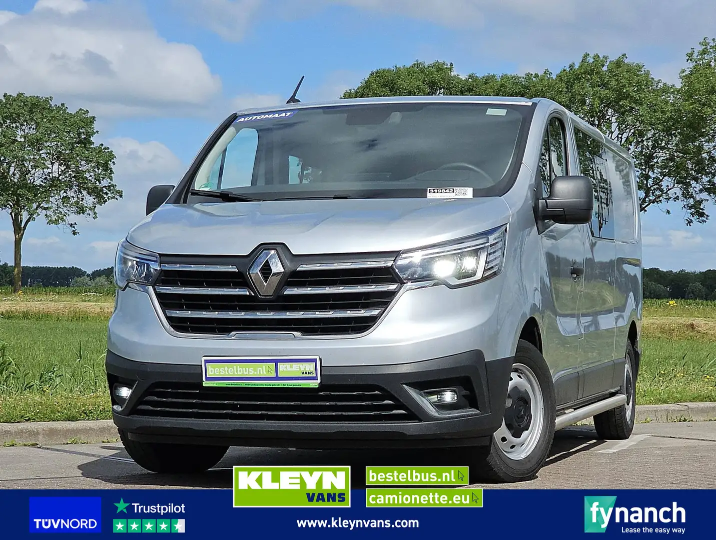 Renault Trafic 2.0 DCI L2 Dubbel Cabine AC! Zilver - 1
