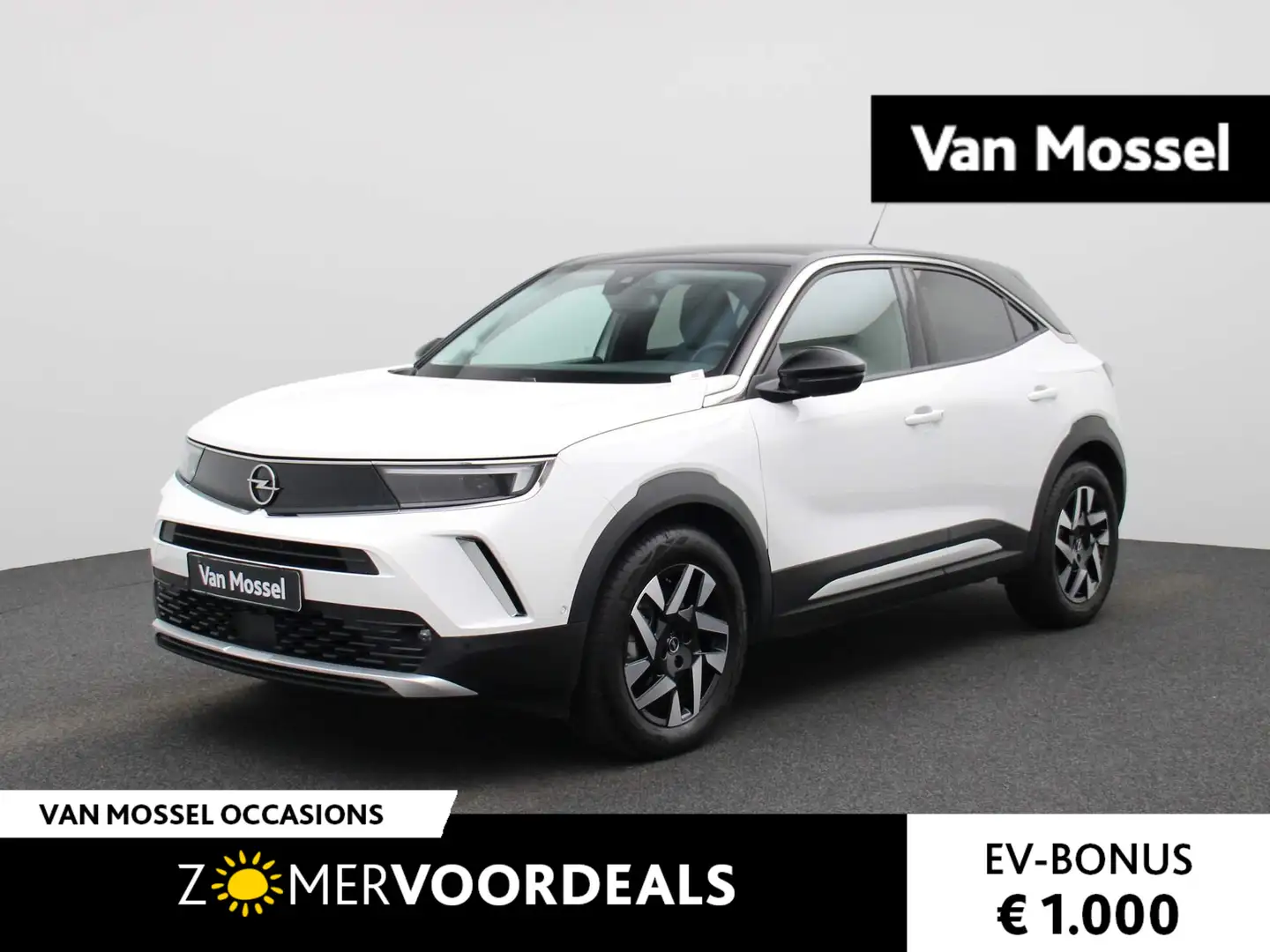 Opel Mokka-E Elegance 50-kWh | Navi | ECC | PDC | LMV | Cam | Wit - 1