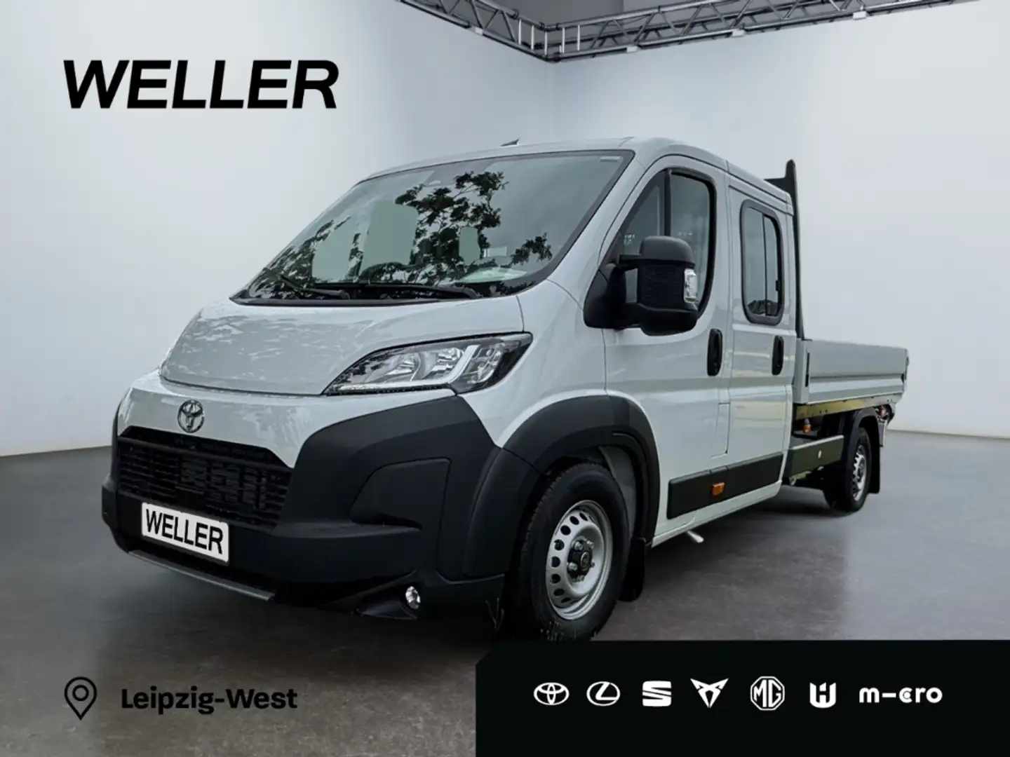 Toyota Proace 2.2-l-D 35 L3H1 DOKA Pritsche Heavy Work *Navi*CAM Weiß - 1