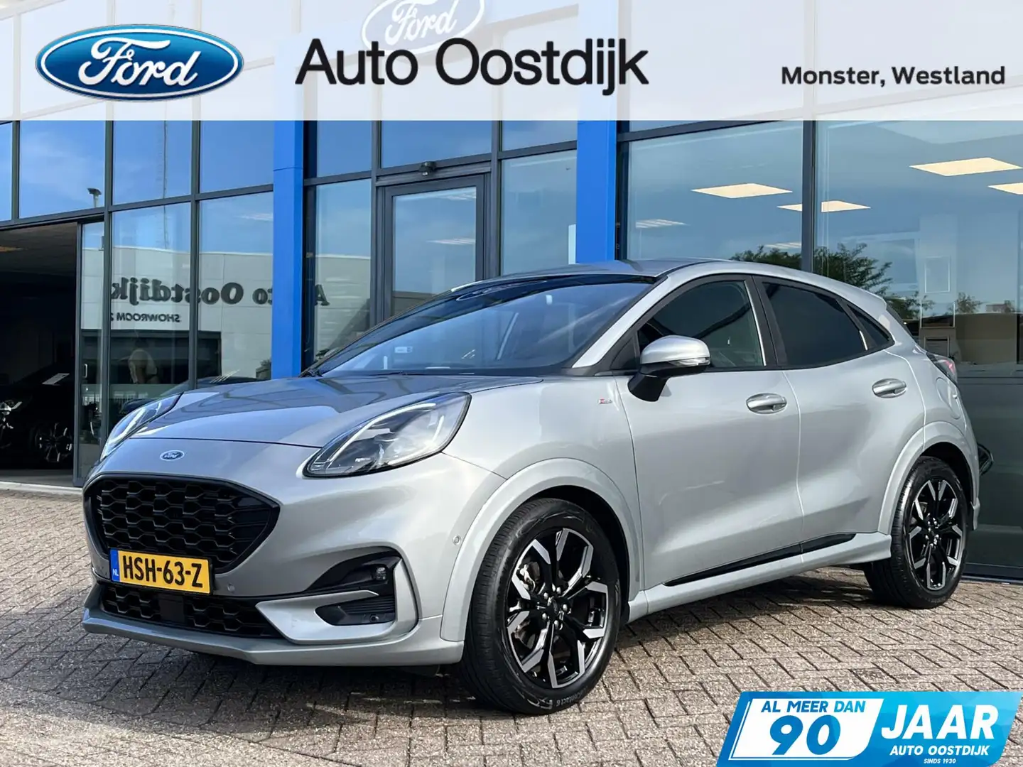 Ford Puma 1.0 EcoBoost Hybrid ST-Line X 155PK Winterpack Cam Zilver - 1