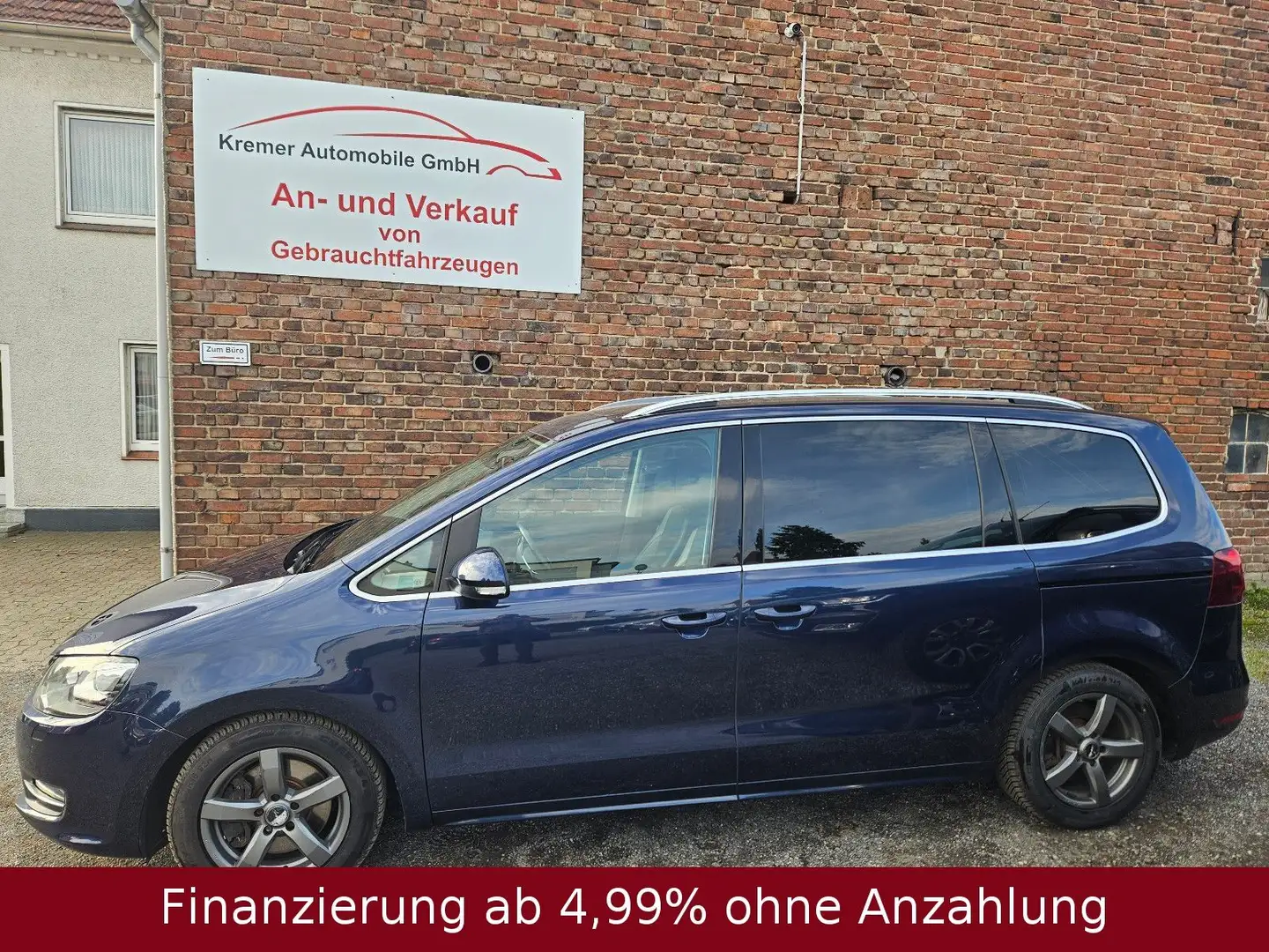 Volkswagen Sharan 2.0 Highline BMT | Inspektion neu Blau - 2