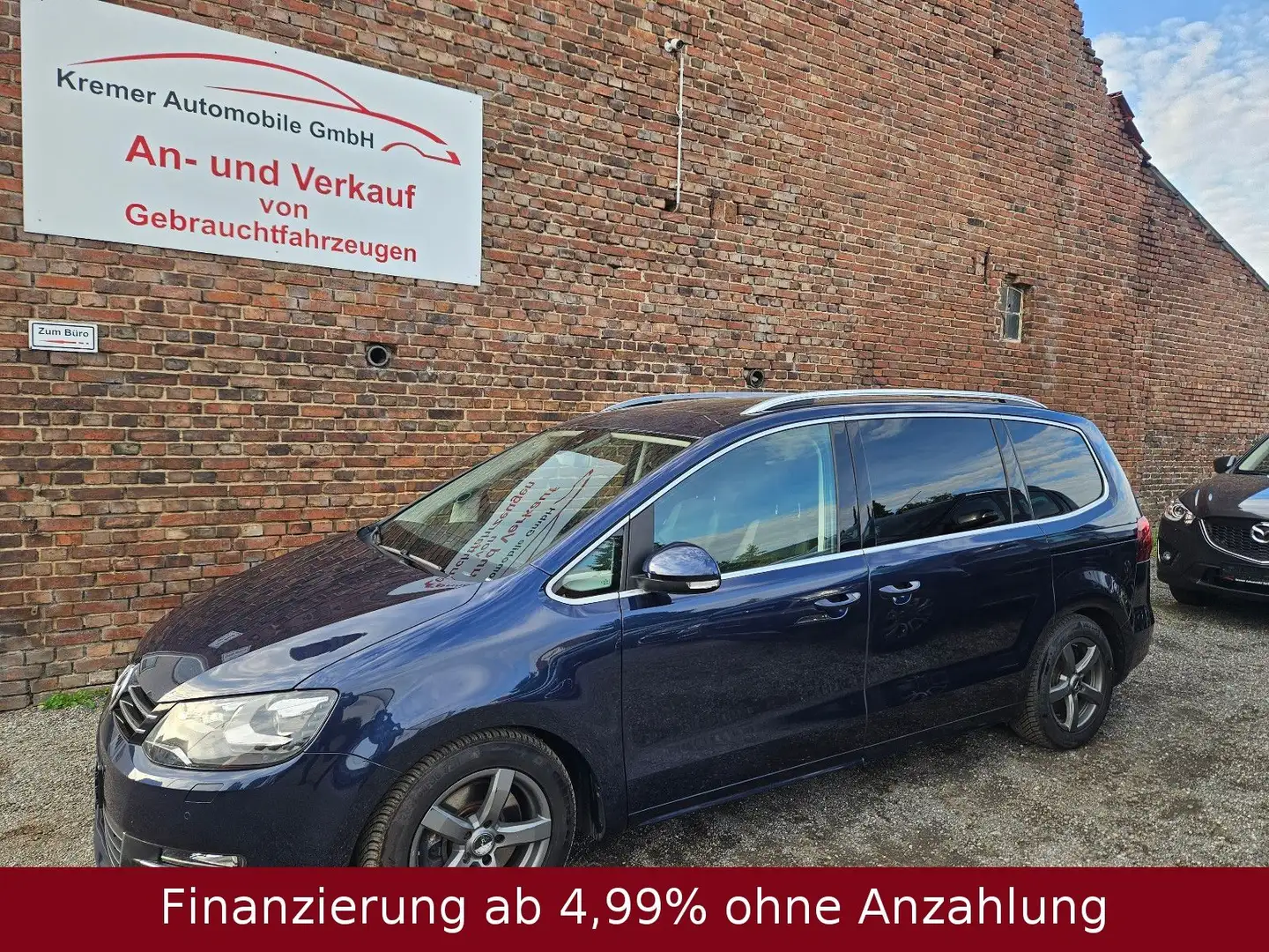 Volkswagen Sharan 2.0 Highline BMT | Inspektion neu Blau - 1