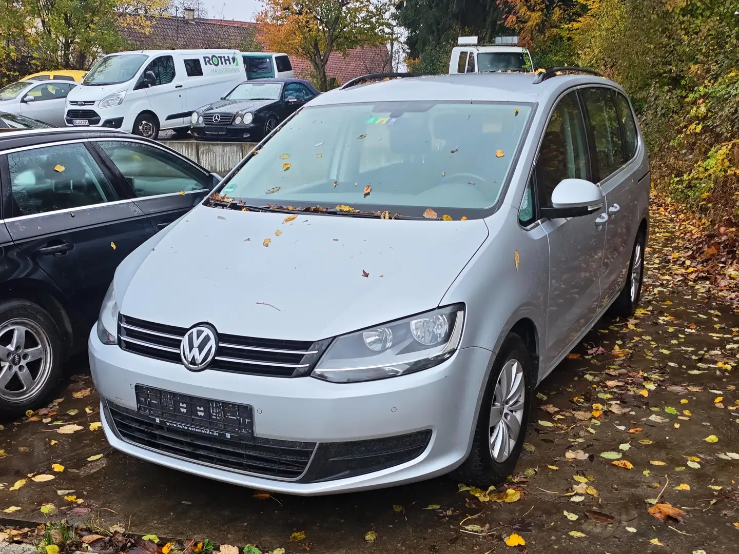 Volkswagen Sharan Sharan Diesel 2.0 TDI DSG Argent - 2