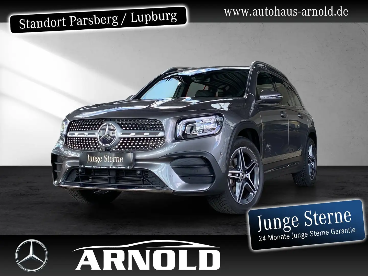 Mercedes-Benz GLB 180 GLB 180 d AMG Line LED Sitzh. Navi MBUX HighEnd Grau - 1