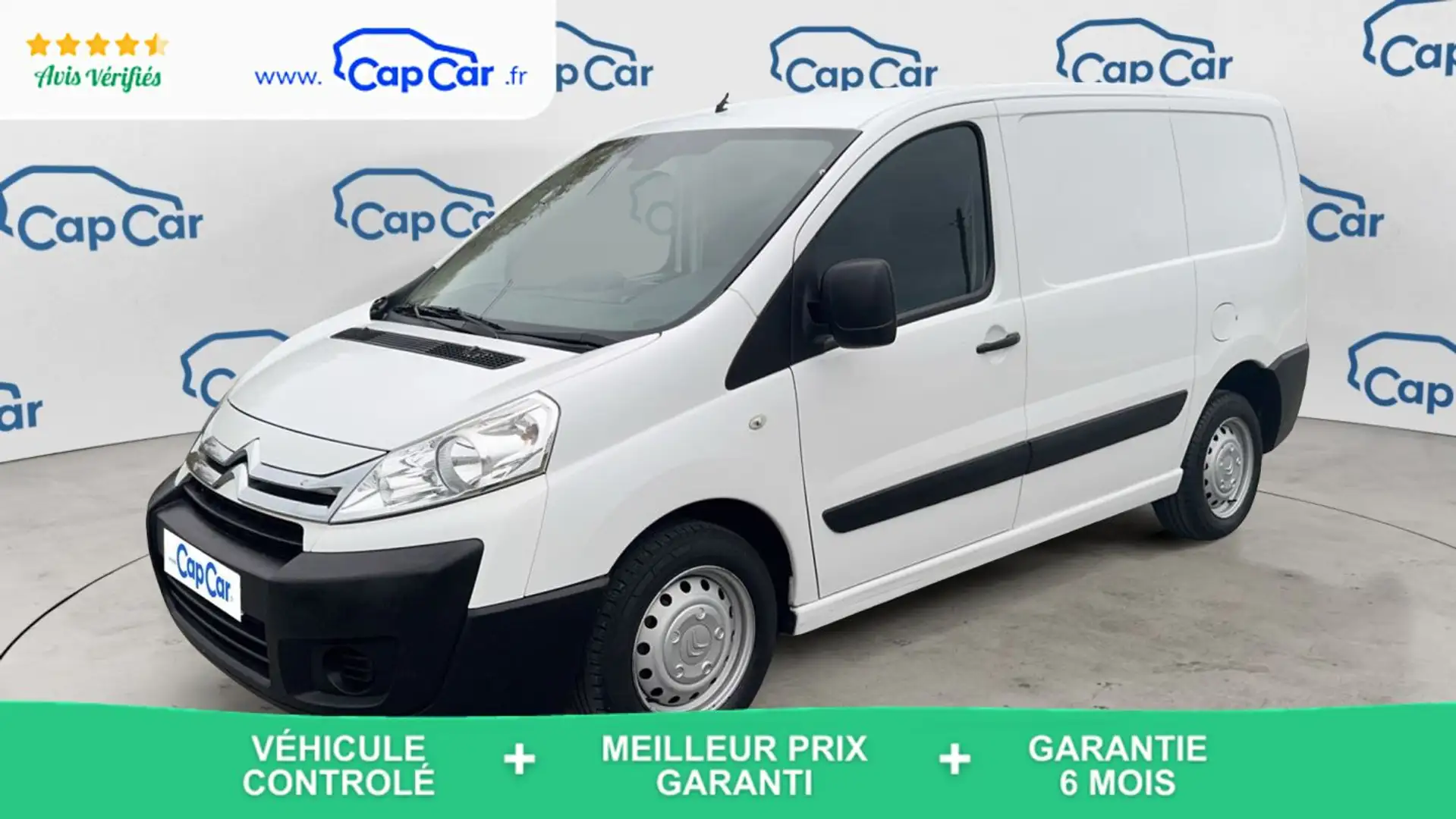 Citroen Jumpy VU 1.6 HDi 90 Club Blanc - 1
