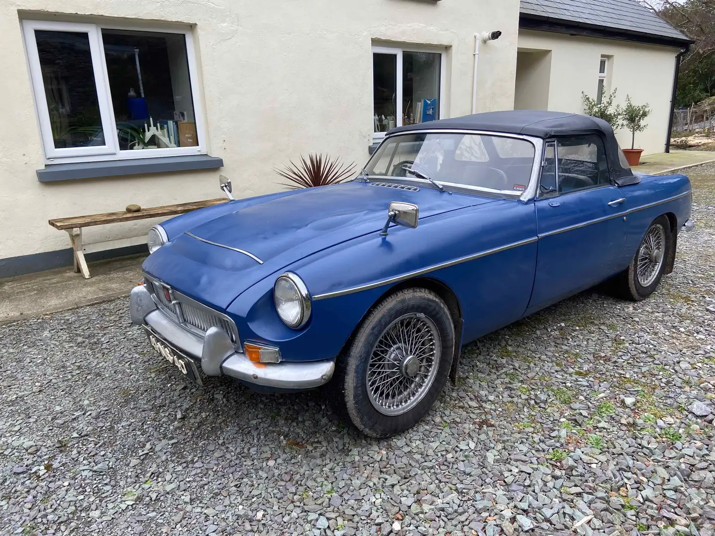 MG MGC Roadster Blau - 1