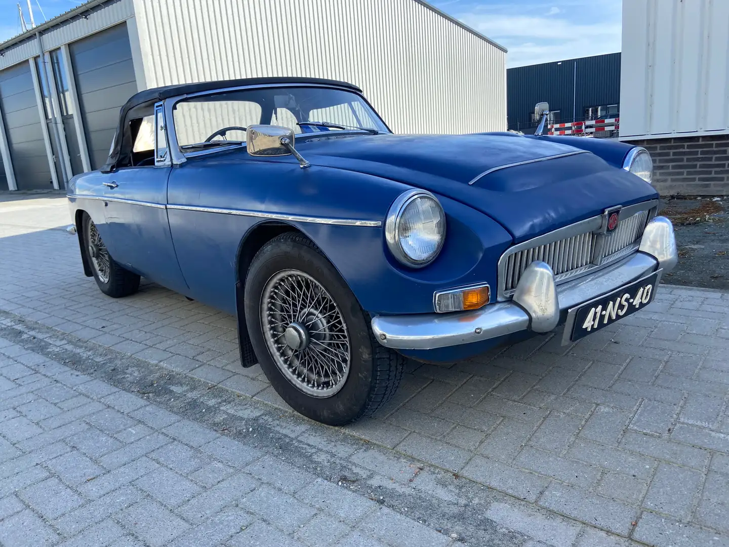 MG MGC Roadster Blau - 2