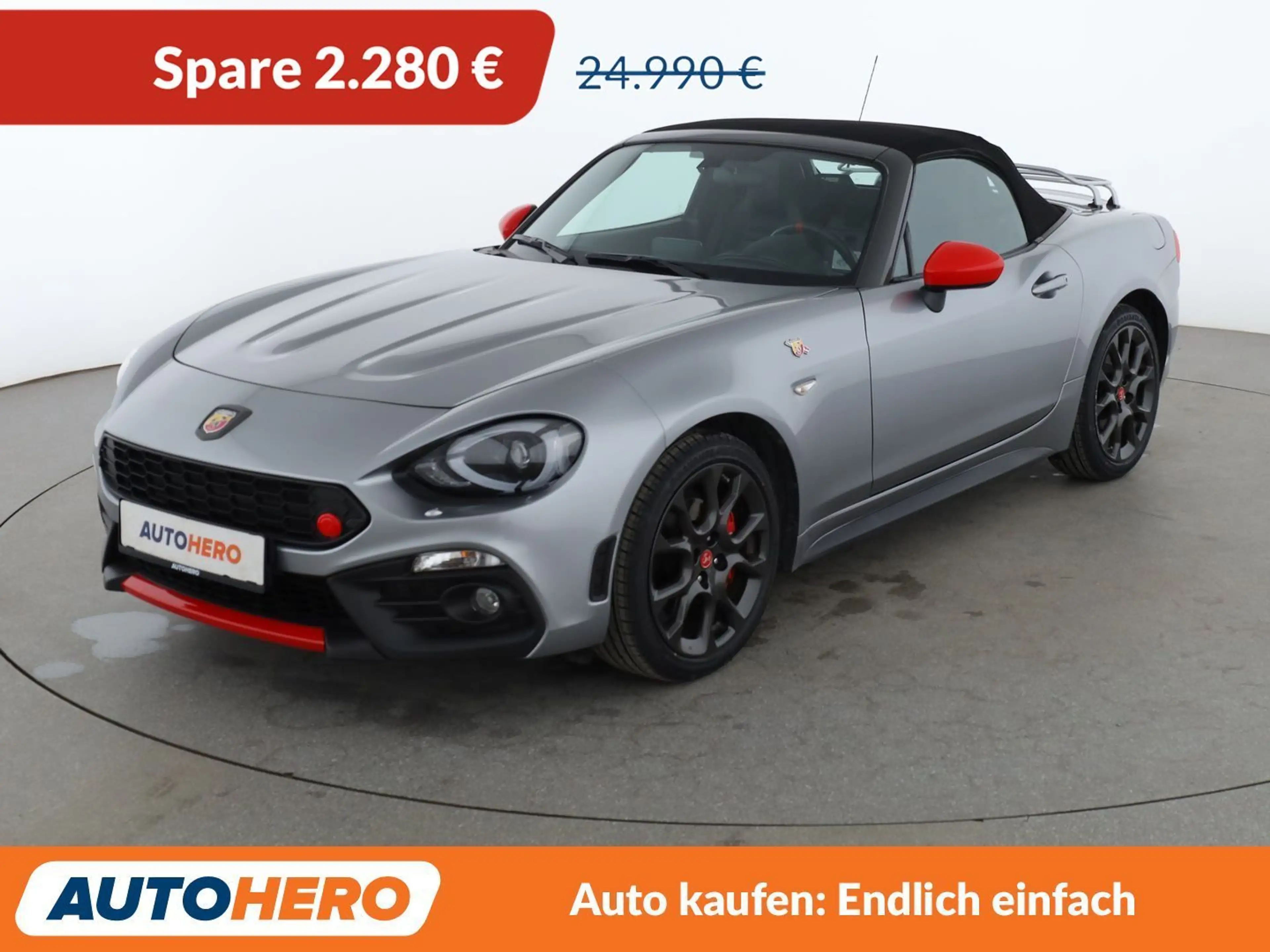 Abarth 124 Spider 1.4 Turbo Aut.*NAV*TEMPO*PDC*SHZ*ALU*KLIMA*
