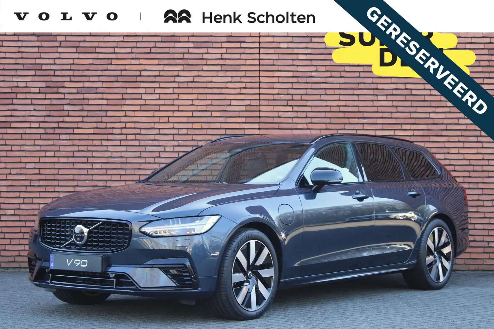 Volvo V90 T6 Automaat Recharge AWD Plus Dark |  360 graden c Bleu - 1