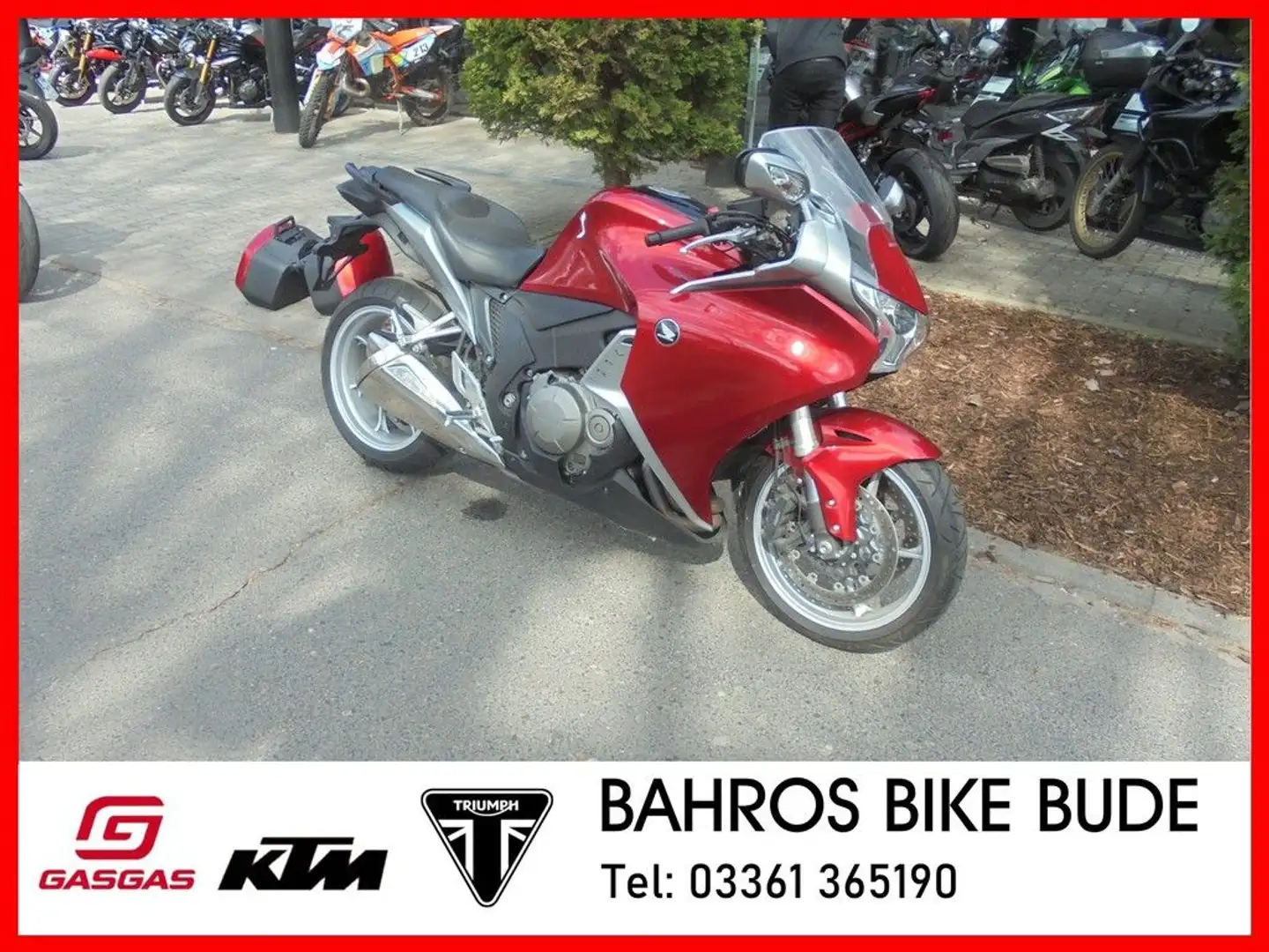 Honda VFR 1200 F Roşu - 1