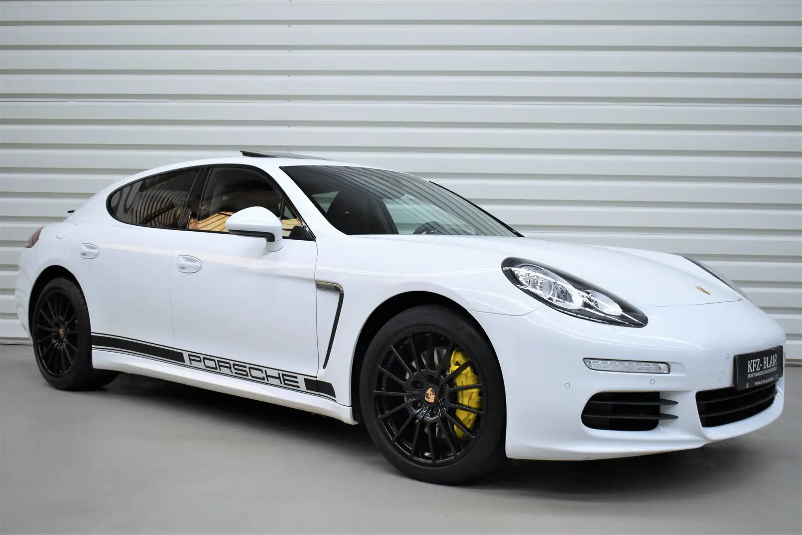 Porsche Panamera Diesel Weiß - 1