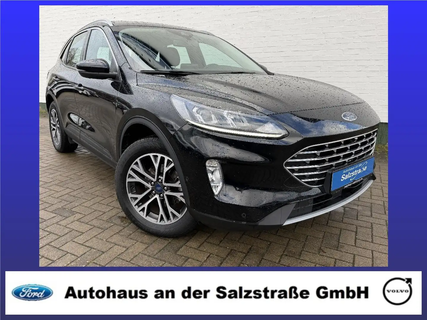 Ford Kuga PHEV Titanium*AHK*WiPa*RFK*BLIS*18 Zoll* Noir - 1