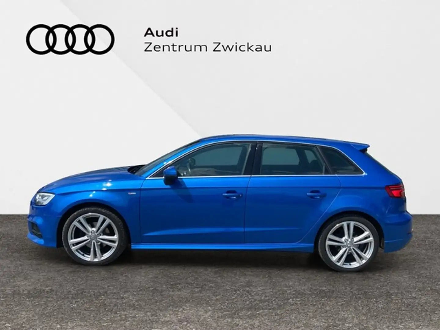 Audi A3 Sportback 30TDI Sport LED Scheinwerfer, Sitzhei... Blau - 2