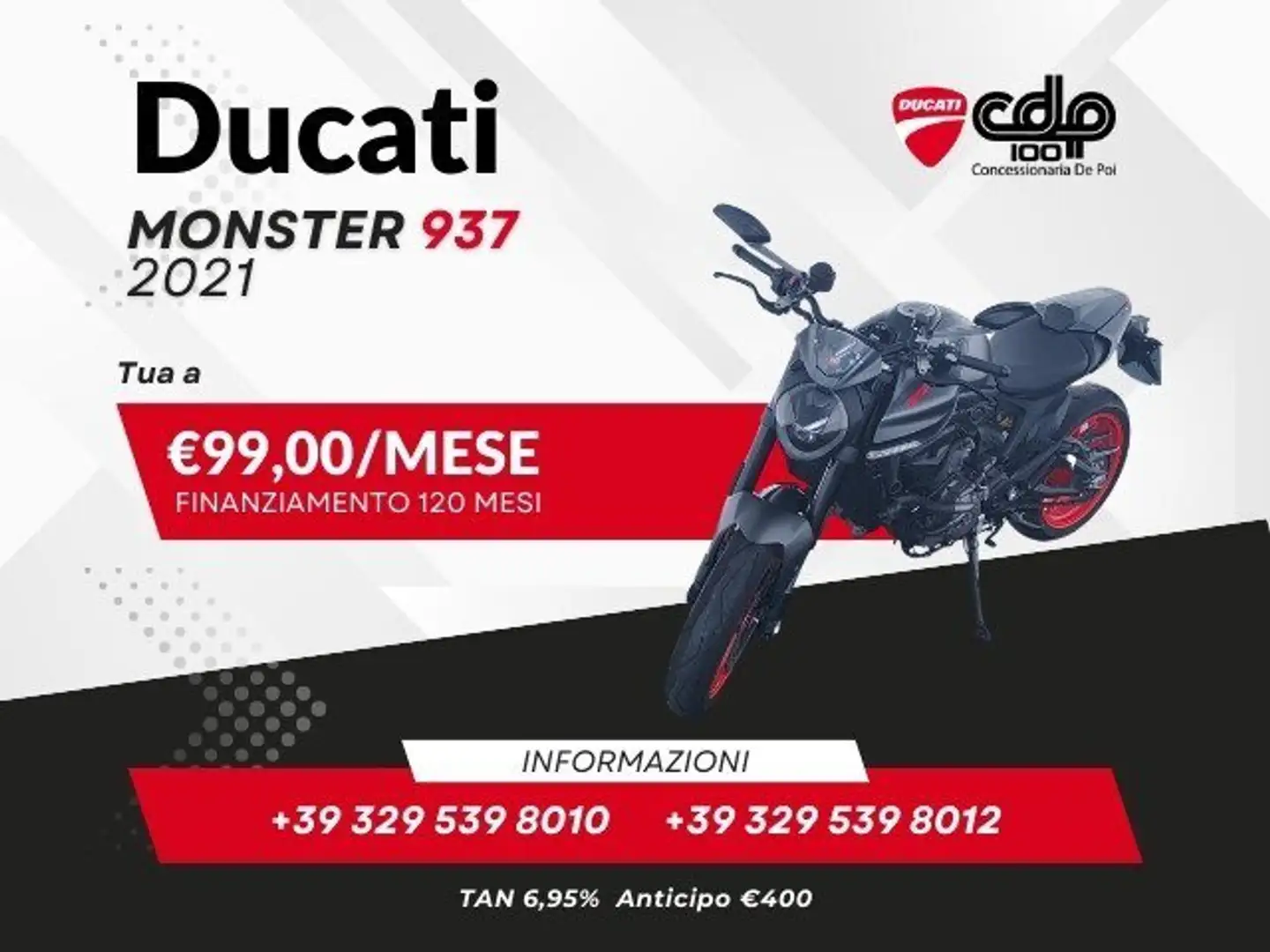 Ducati Monster 937 . - 1