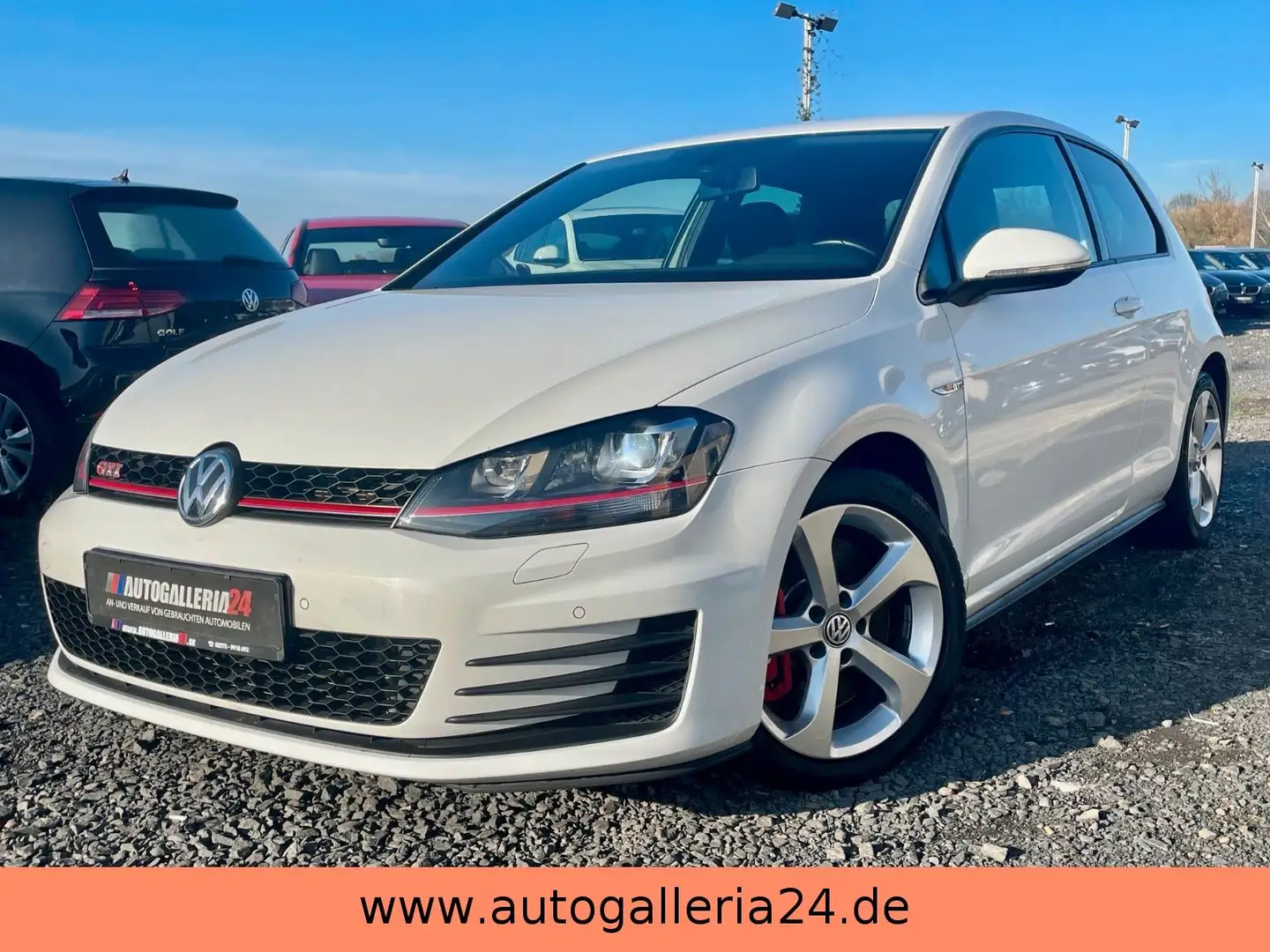 Volkswagen Golf VII GTI Performance SPORTSITZE Xenon 2.HAND Blanc - 1