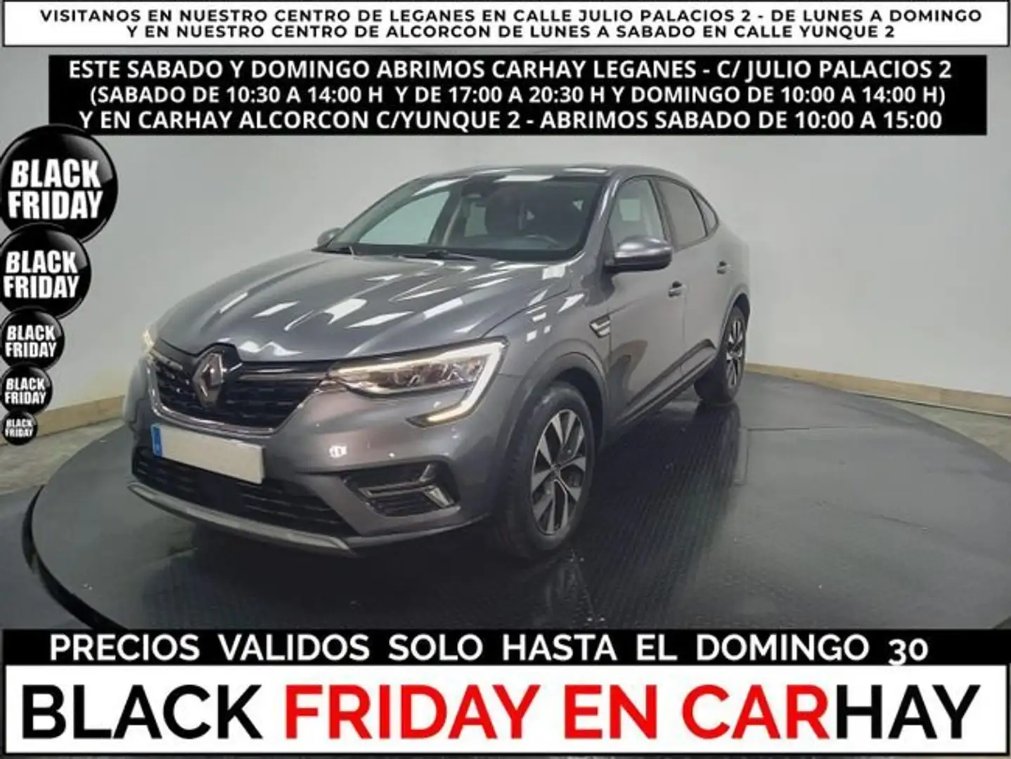 Renault Arkana BUSINESS 1.6 T-TECH HYBRID BVA6 E6D 145 Grau - 1