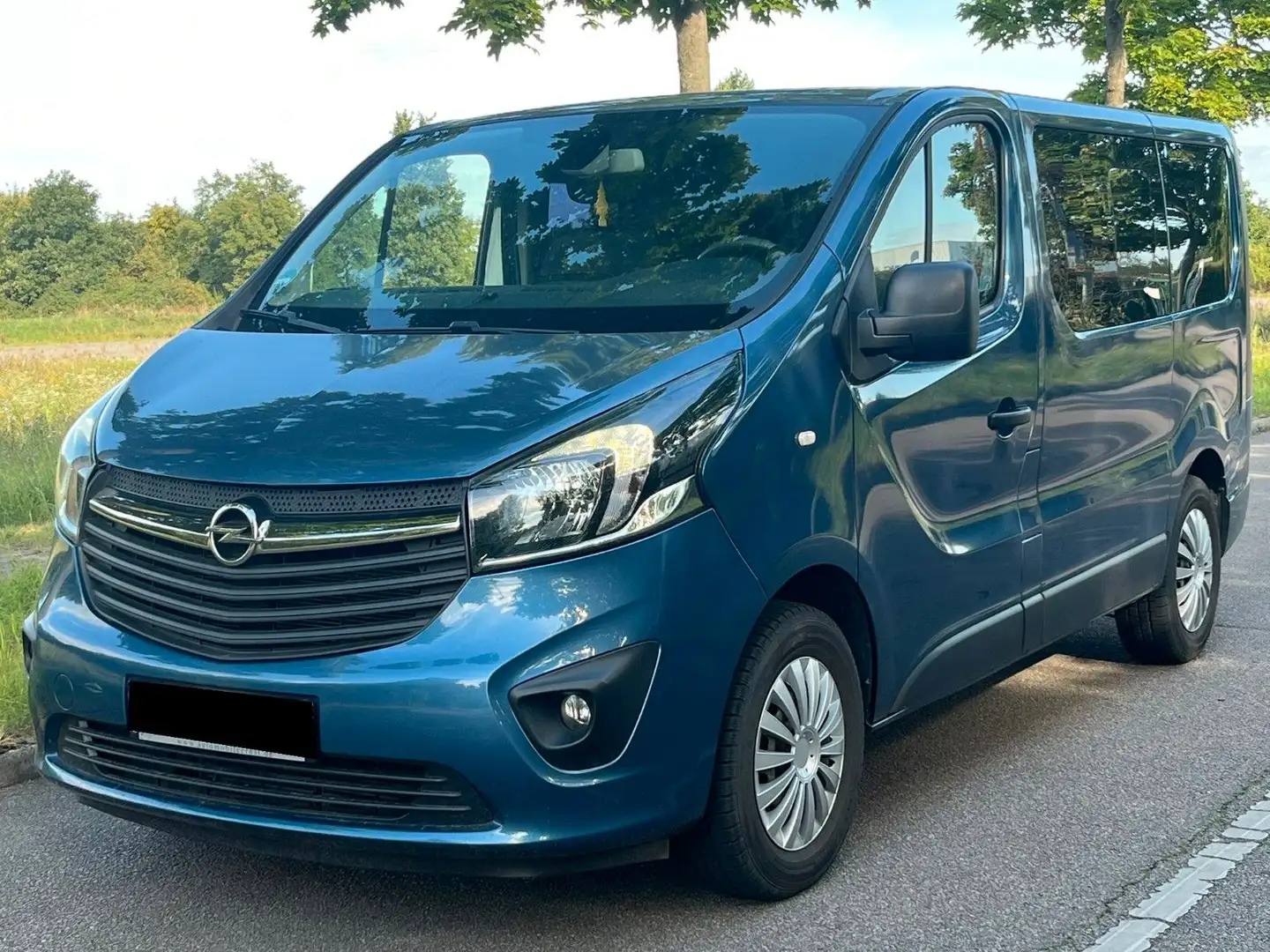 Opel Vivaro B Bus 8-Sitzer Standheizung Klima Bleu - 1