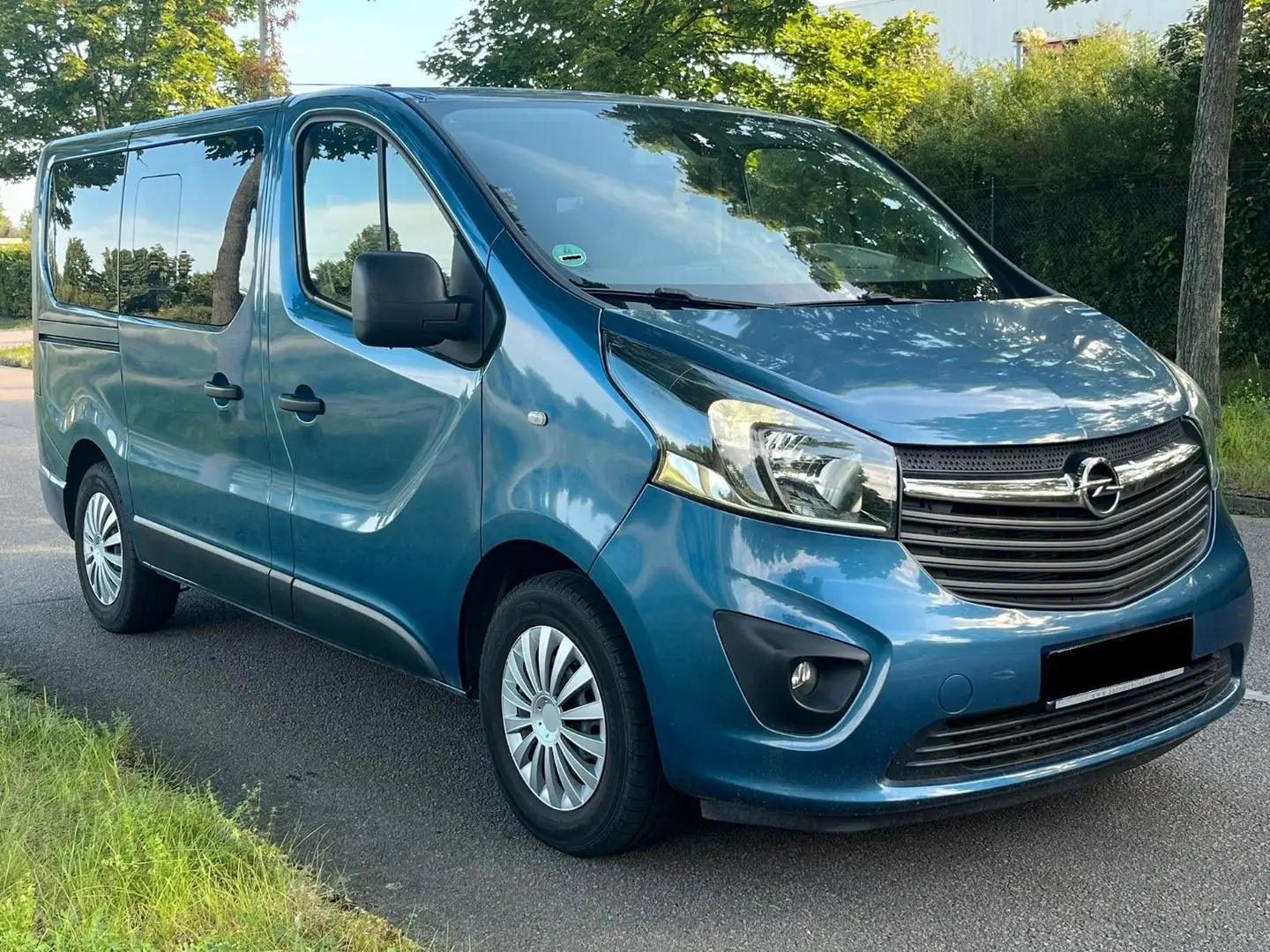 Opel Vivaro B Bus 8-Sitzer Standheizung Klima Bleu - 2
