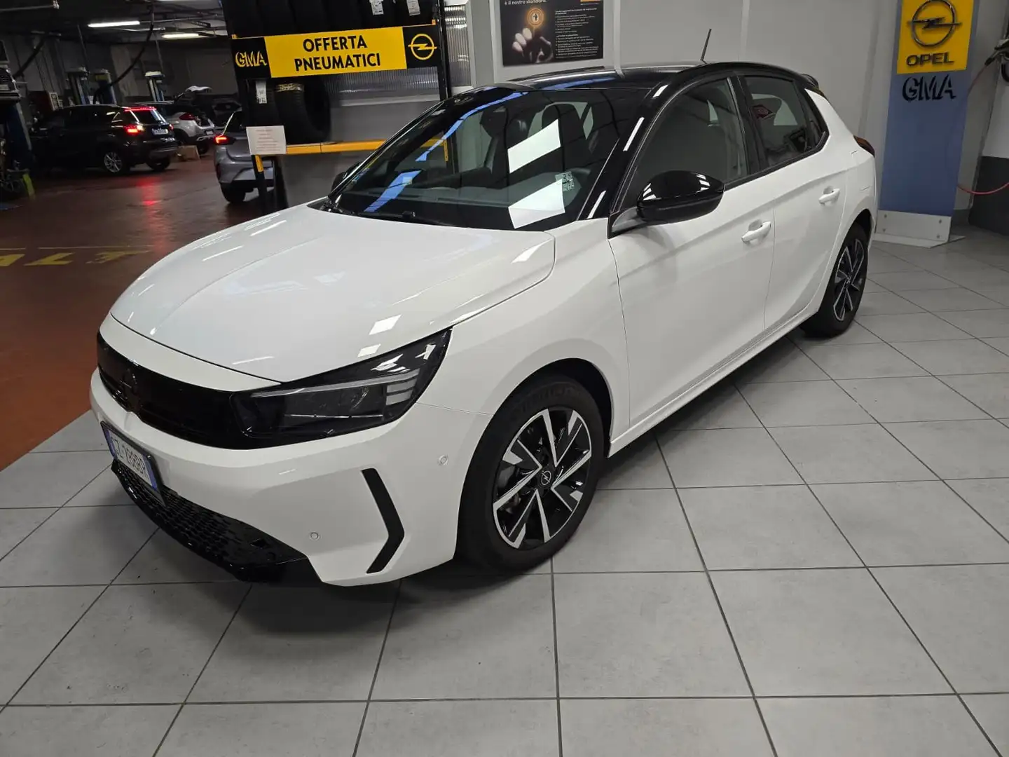 Opel Corsa 1.2 hybrid GS 110cv dct6 Blanc - 1