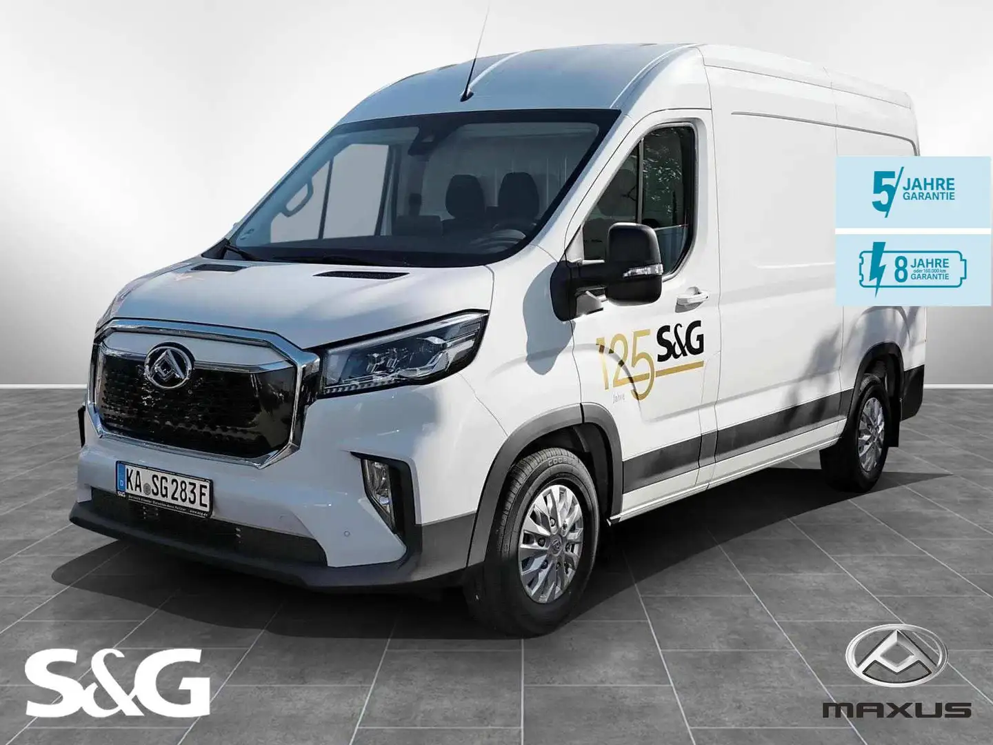 Maxus eDeliver 9 E90P2172FL2H2A1 Carplay+LED+RüKam+DAB Bílá - 1