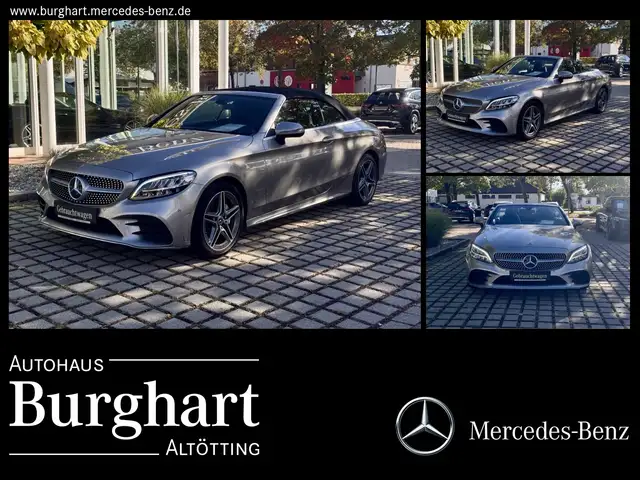 Mercedes-Benz C 180 Cabrio AMG Line Advanced/AHK/Airscarf/LED Navi/KEYLESS GO Start Funktion/Styling/Klima/Park Assist./Sitzhzg./MF Lenkrad