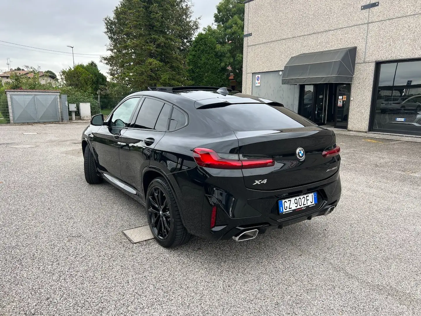 BMW X4 xdrive20d mhev 48V Msport auto , Tetto Apribile Nero - 2